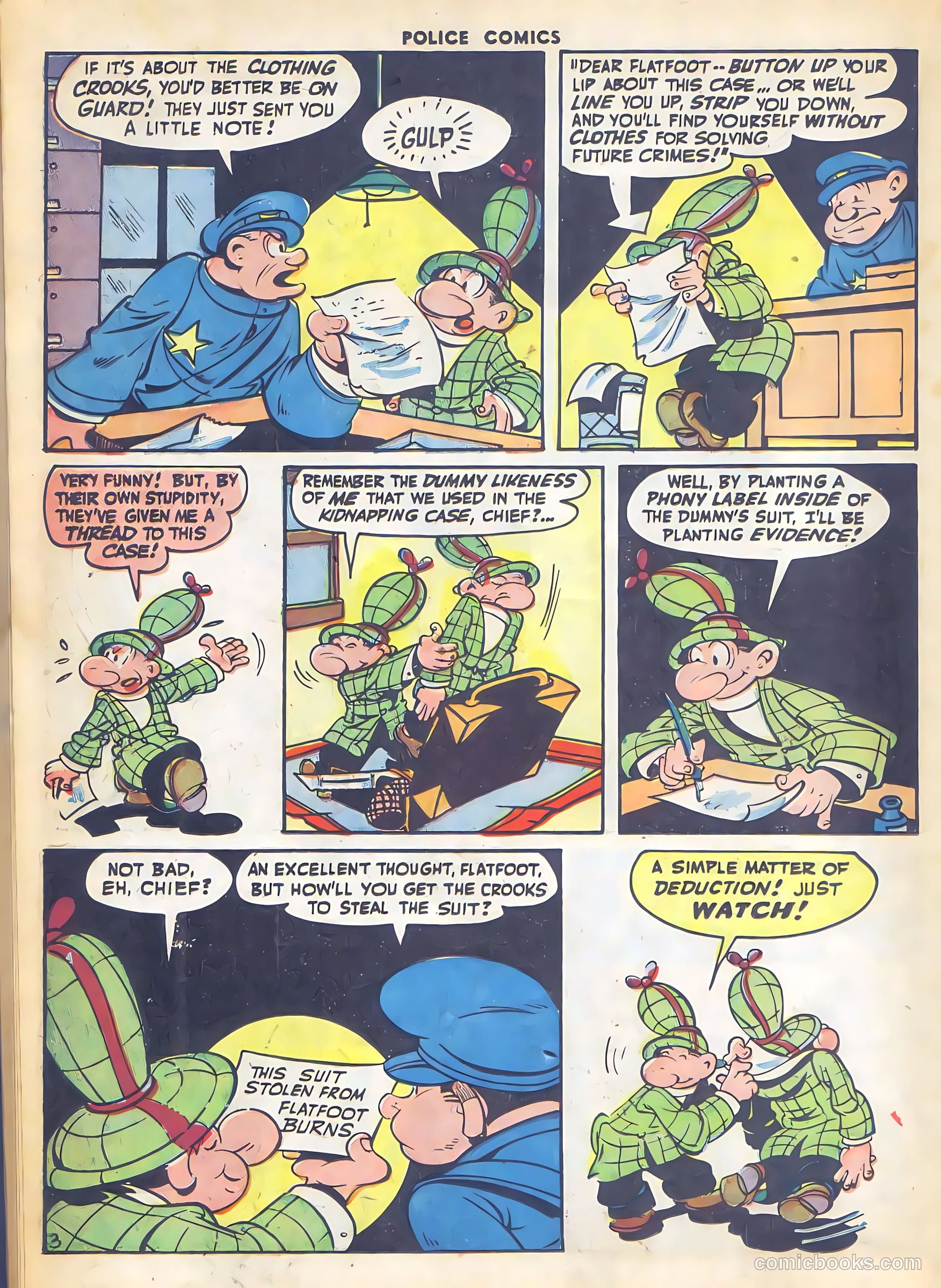 Police Comics #54 — page 32 of 60