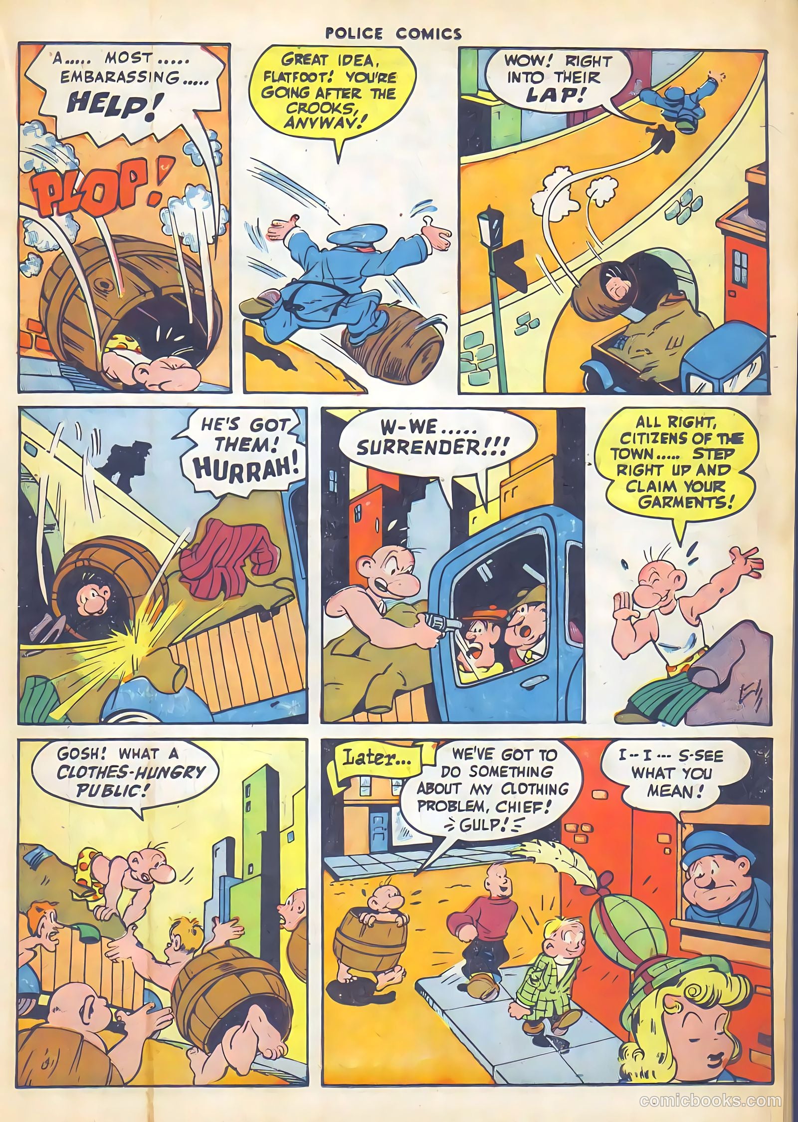 Police Comics #54 — page 35 of 60