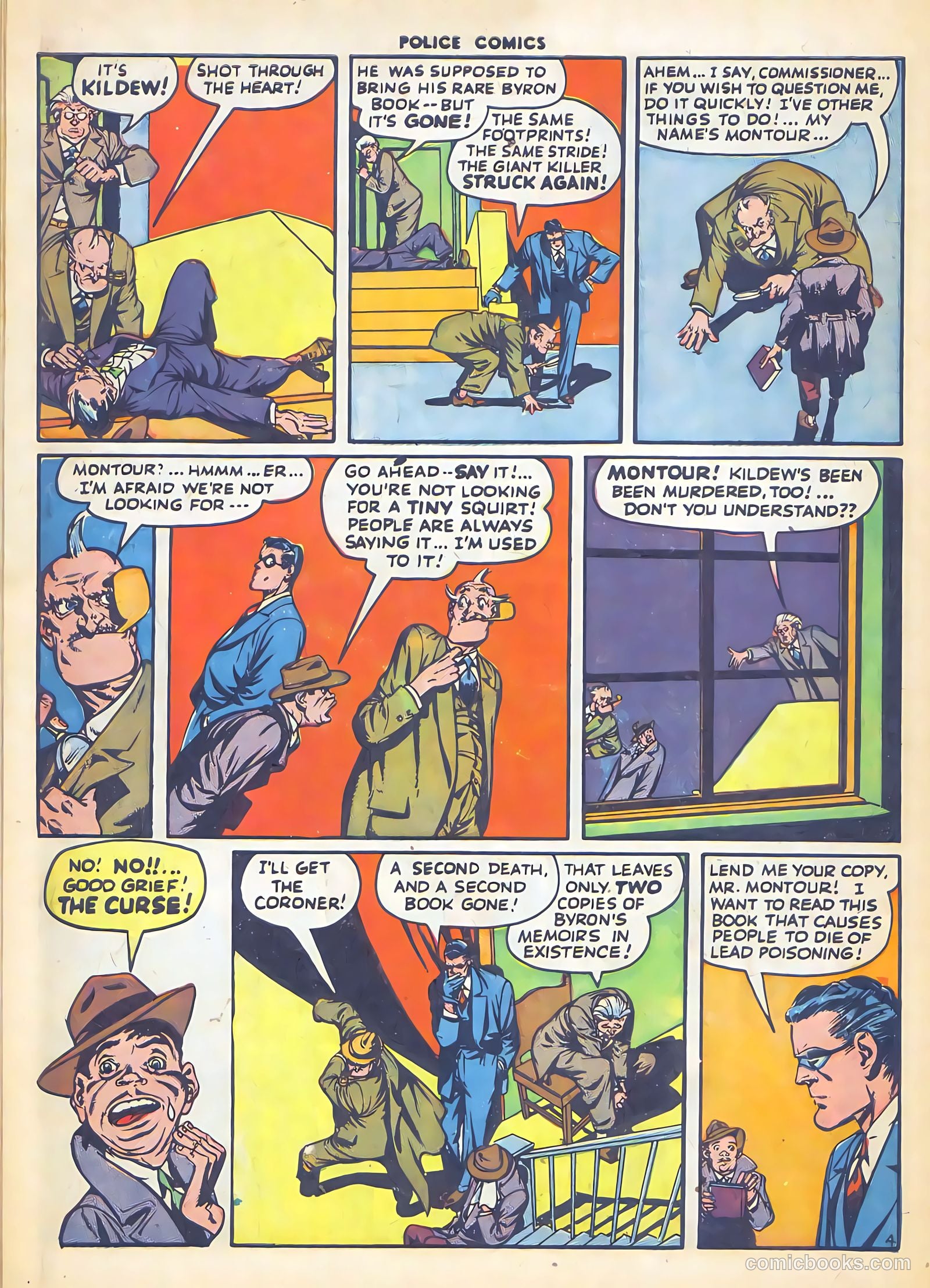 Police Comics #54 — page 54 of 60