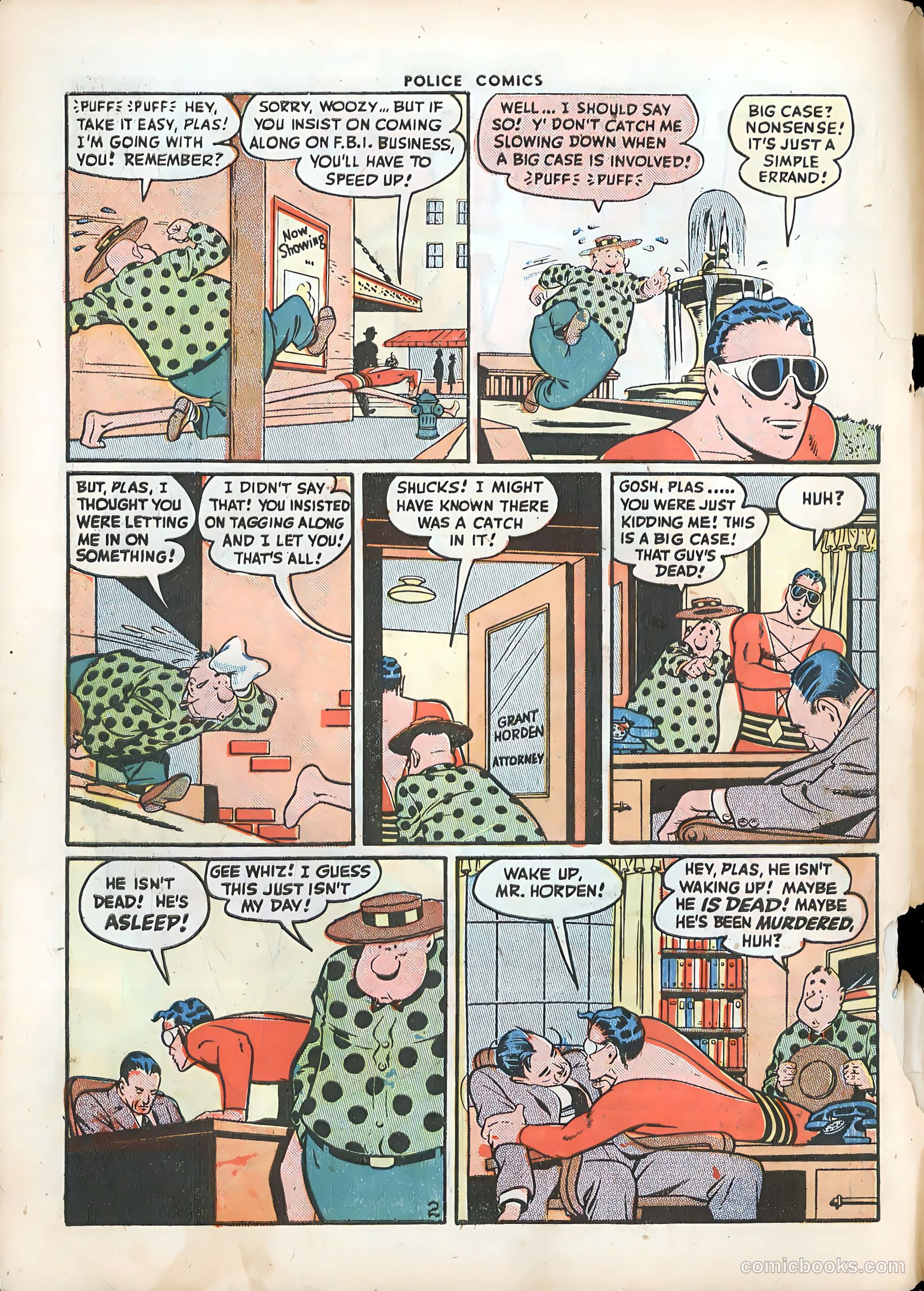 Police Comics #55 — page 4 of 60