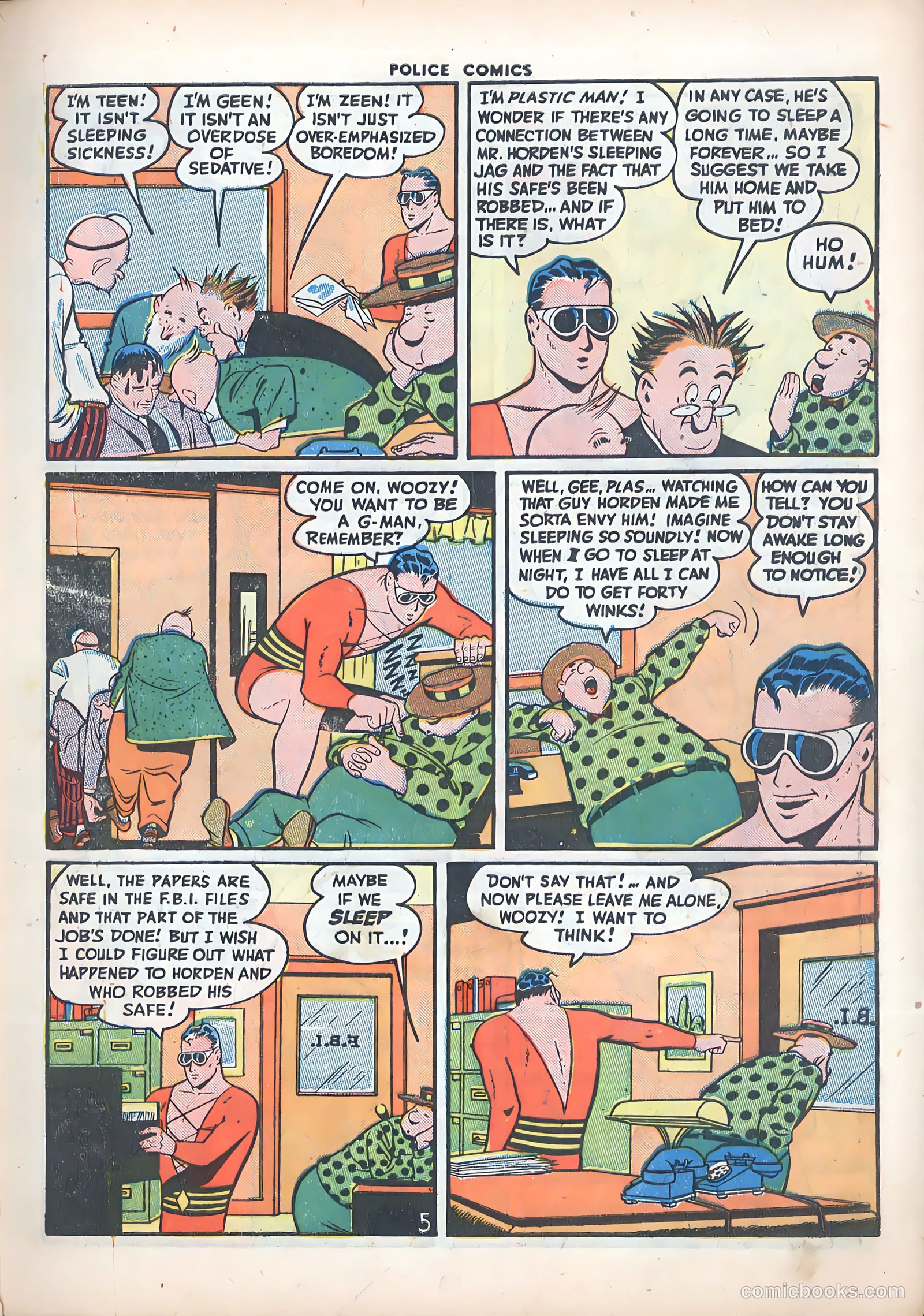 Police Comics #55 — page 7 of 60
