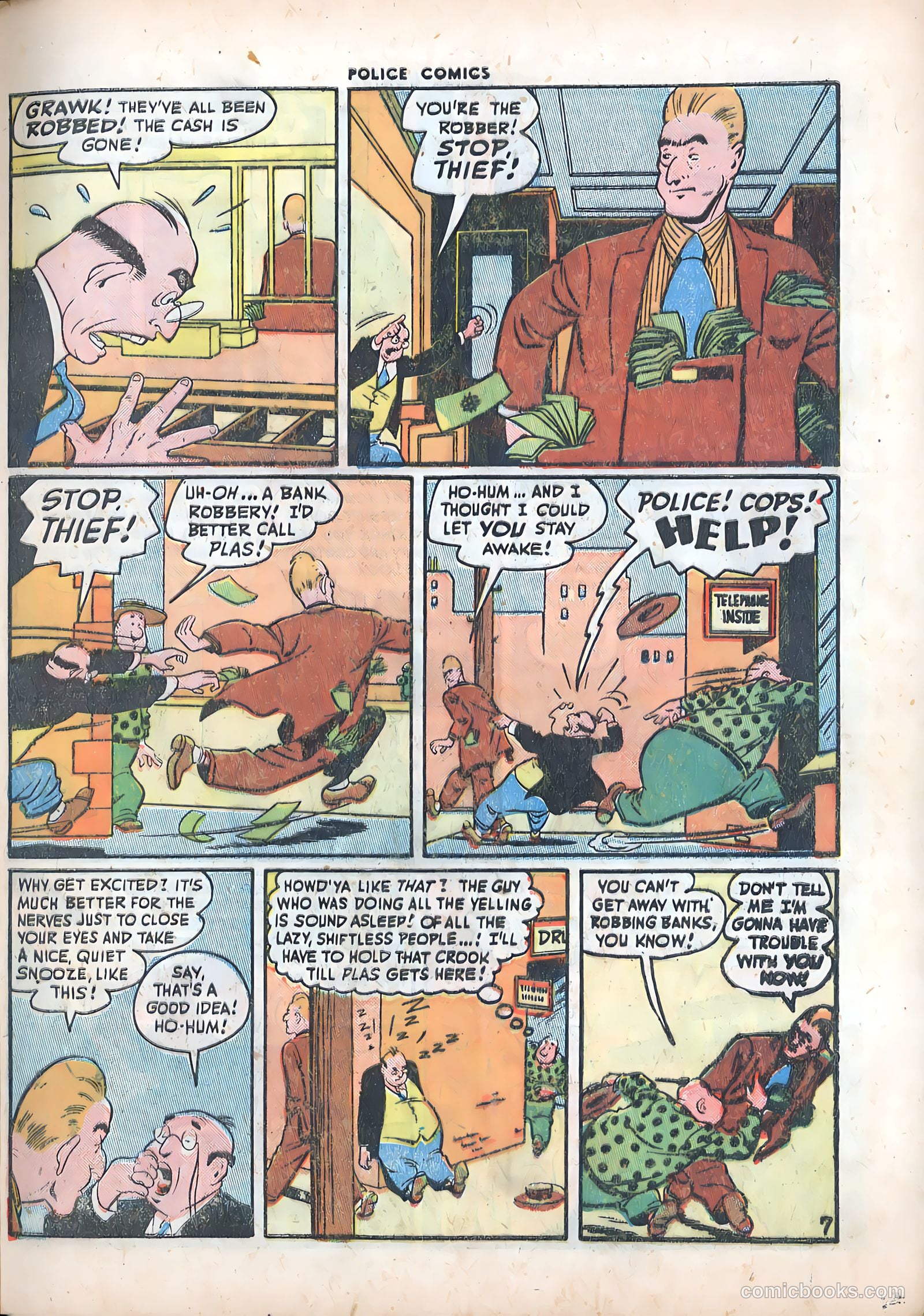 Police Comics #55 — page 9 of 60