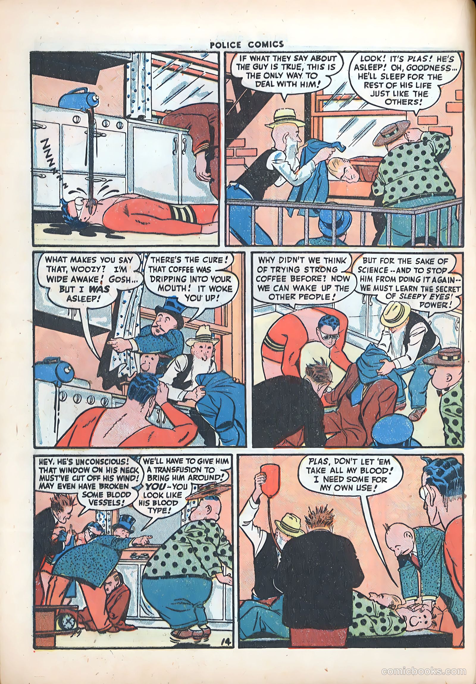 Police Comics #55 — page 16 of 60