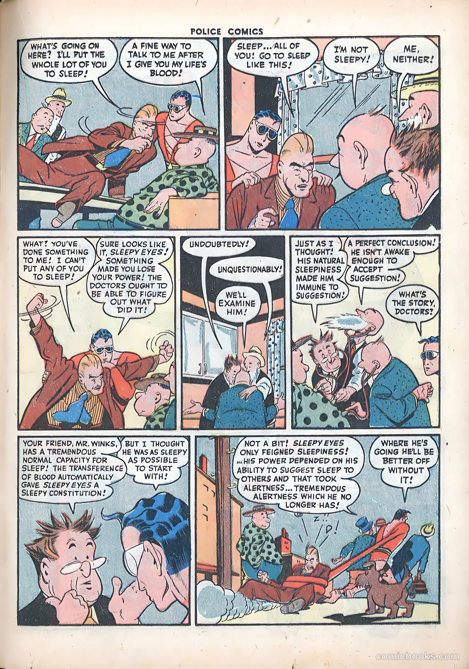 Police Comics #55 — page 17 of 60