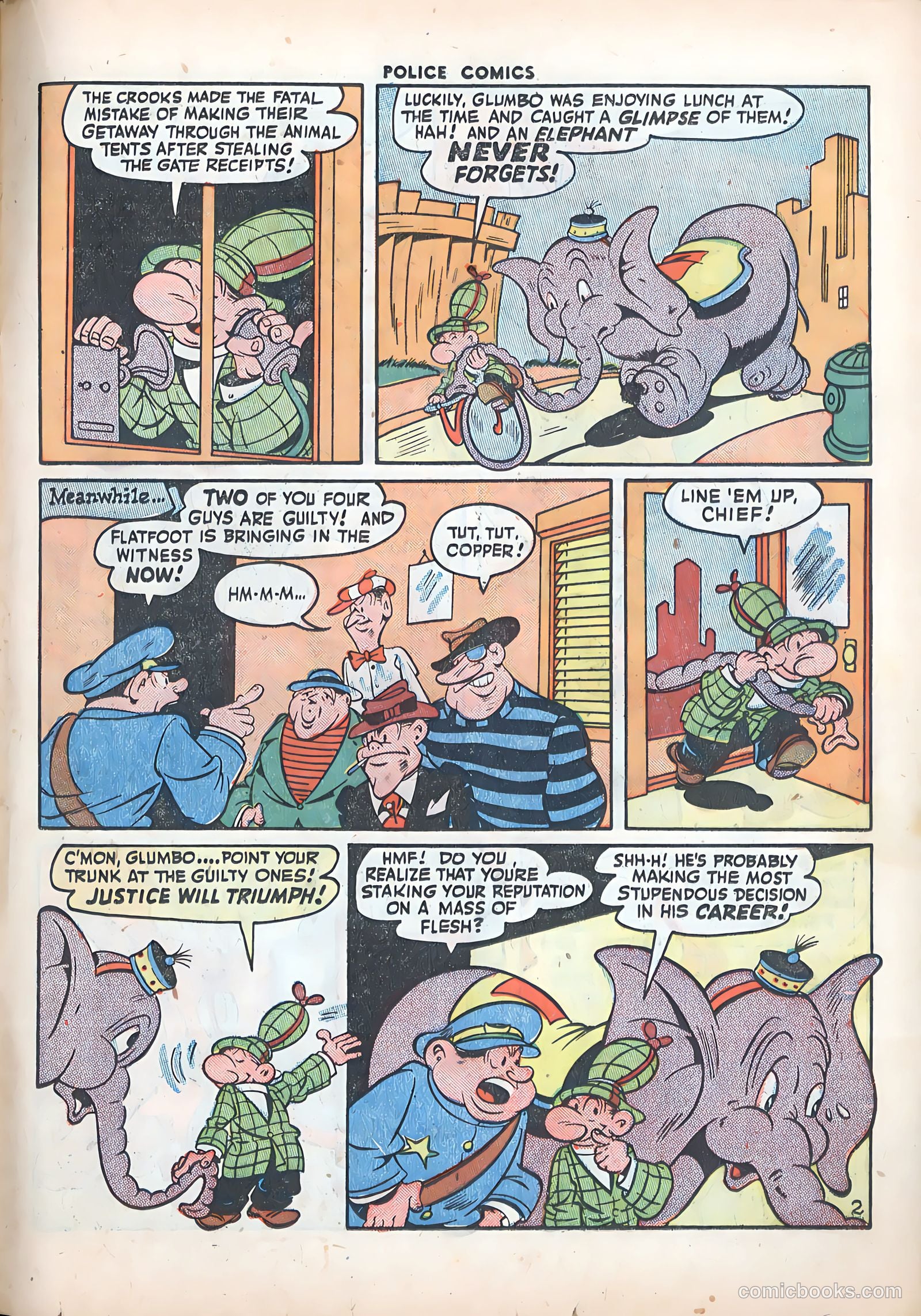 Police Comics #55 — page 19 of 60