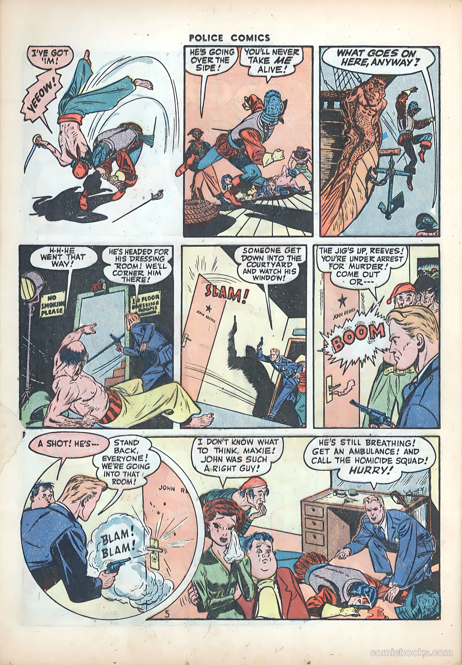 Police Comics #55 — page 44 of 60