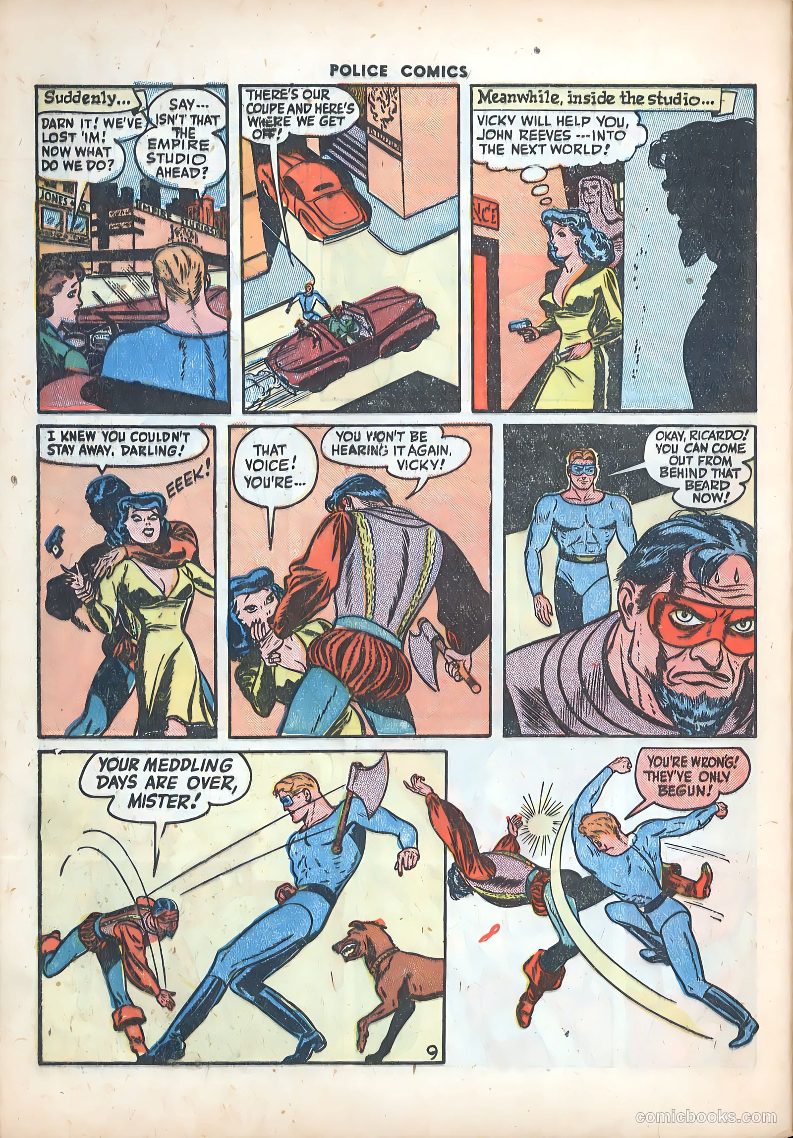 Police Comics #55 — page 48 of 60