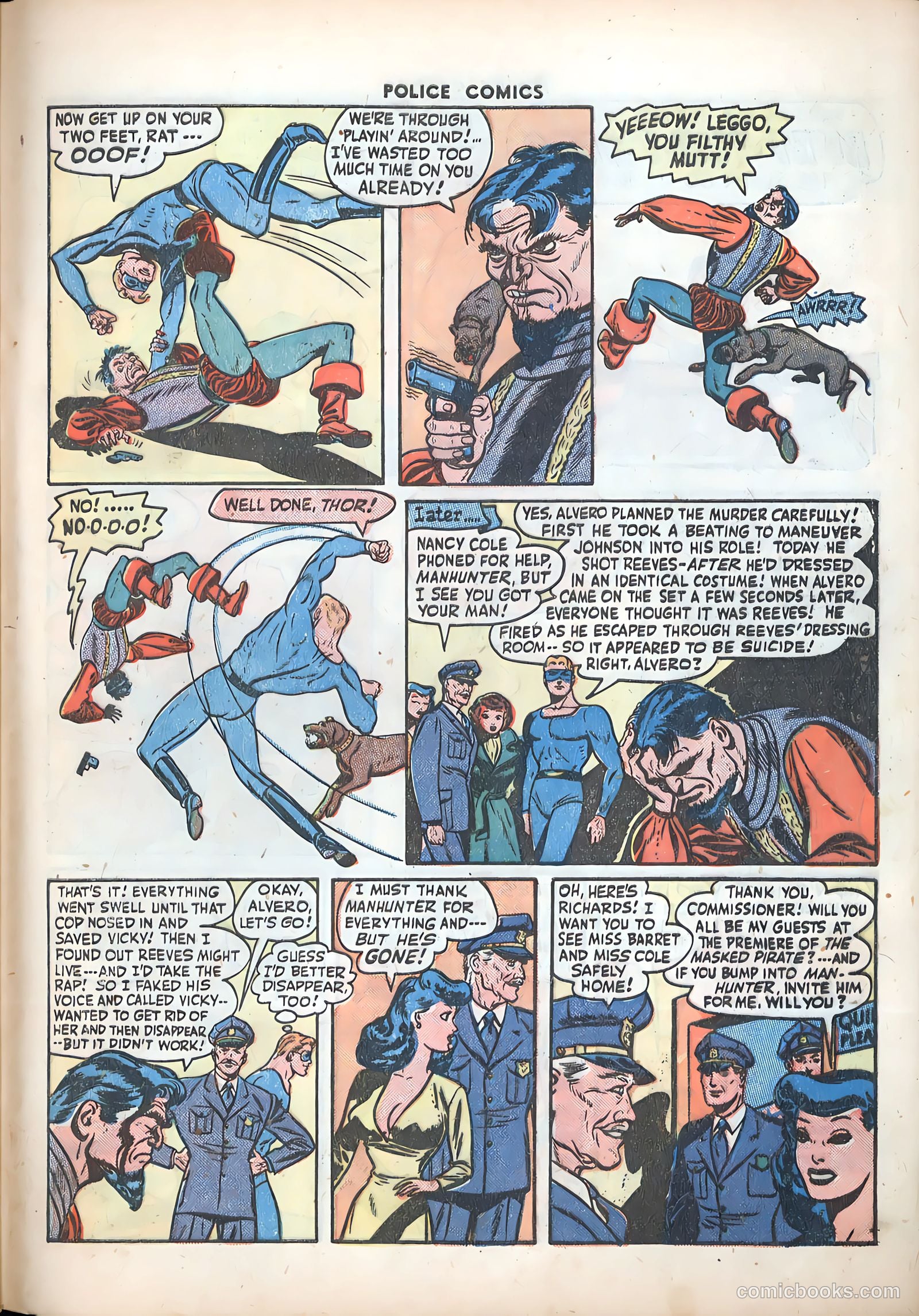 Police Comics #55 — page 49 of 60