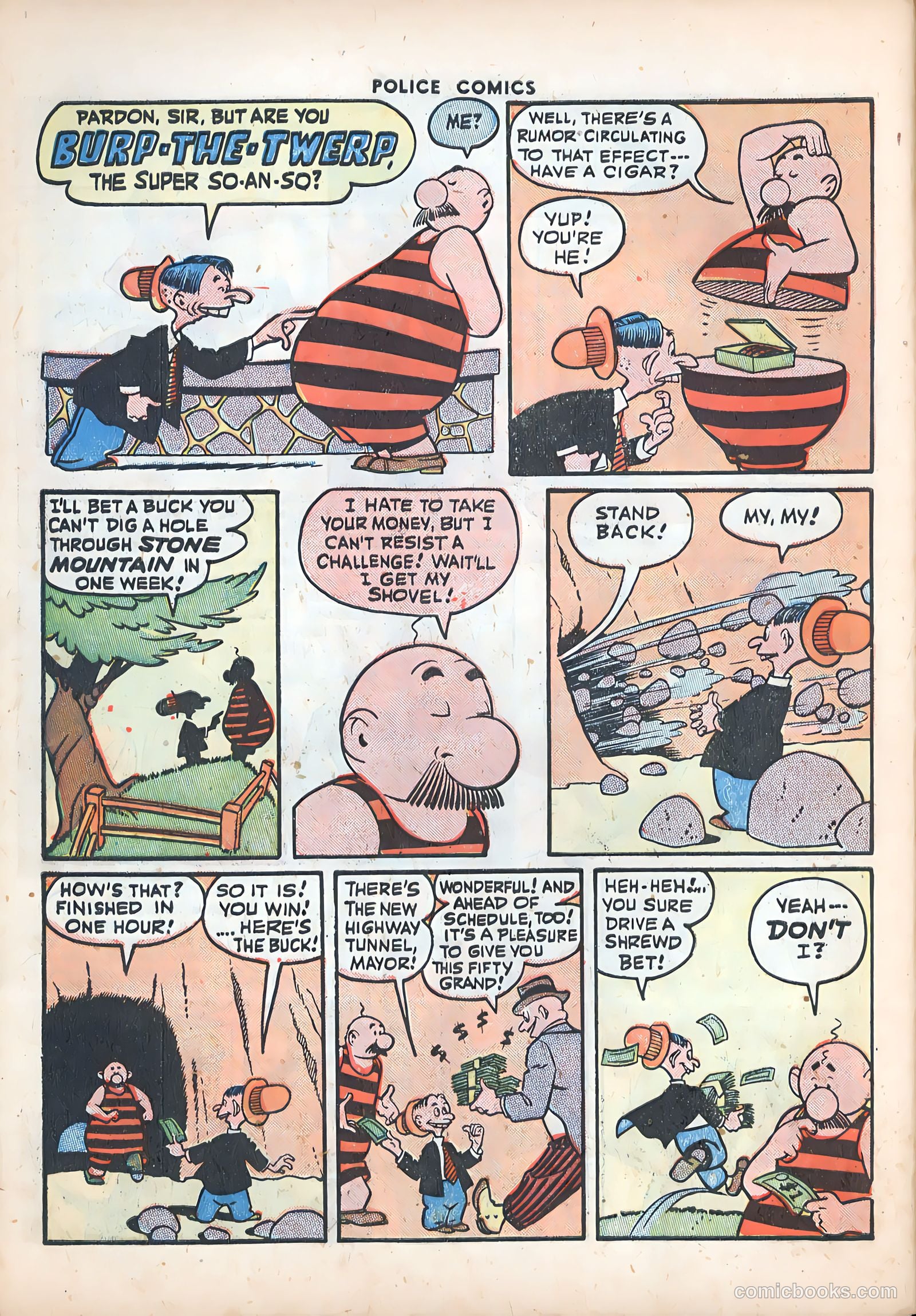 Police Comics #55 — page 50 of 60