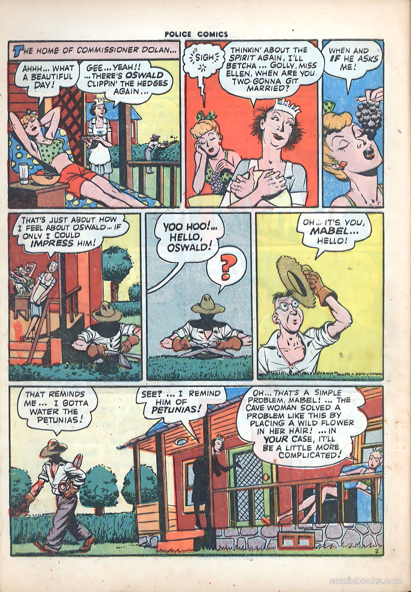 Police Comics #55 — page 52 of 60