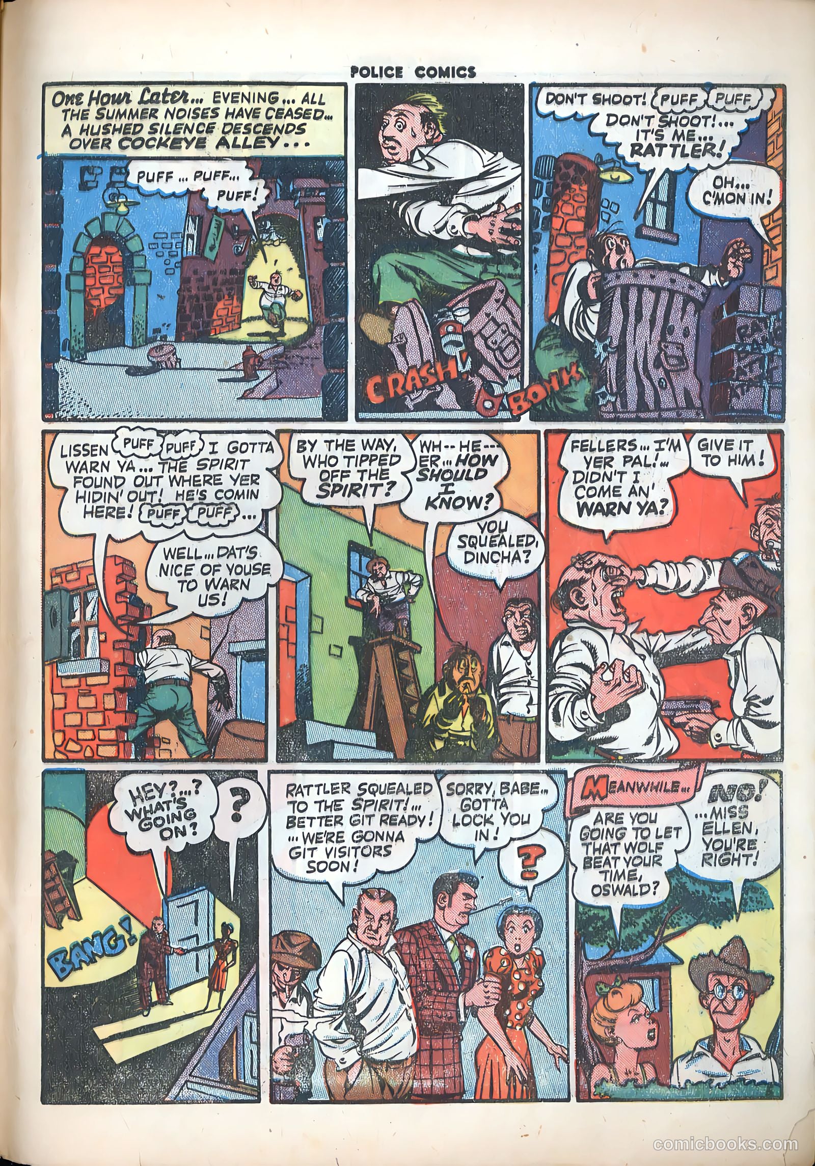 Police Comics #55 — page 55 of 60