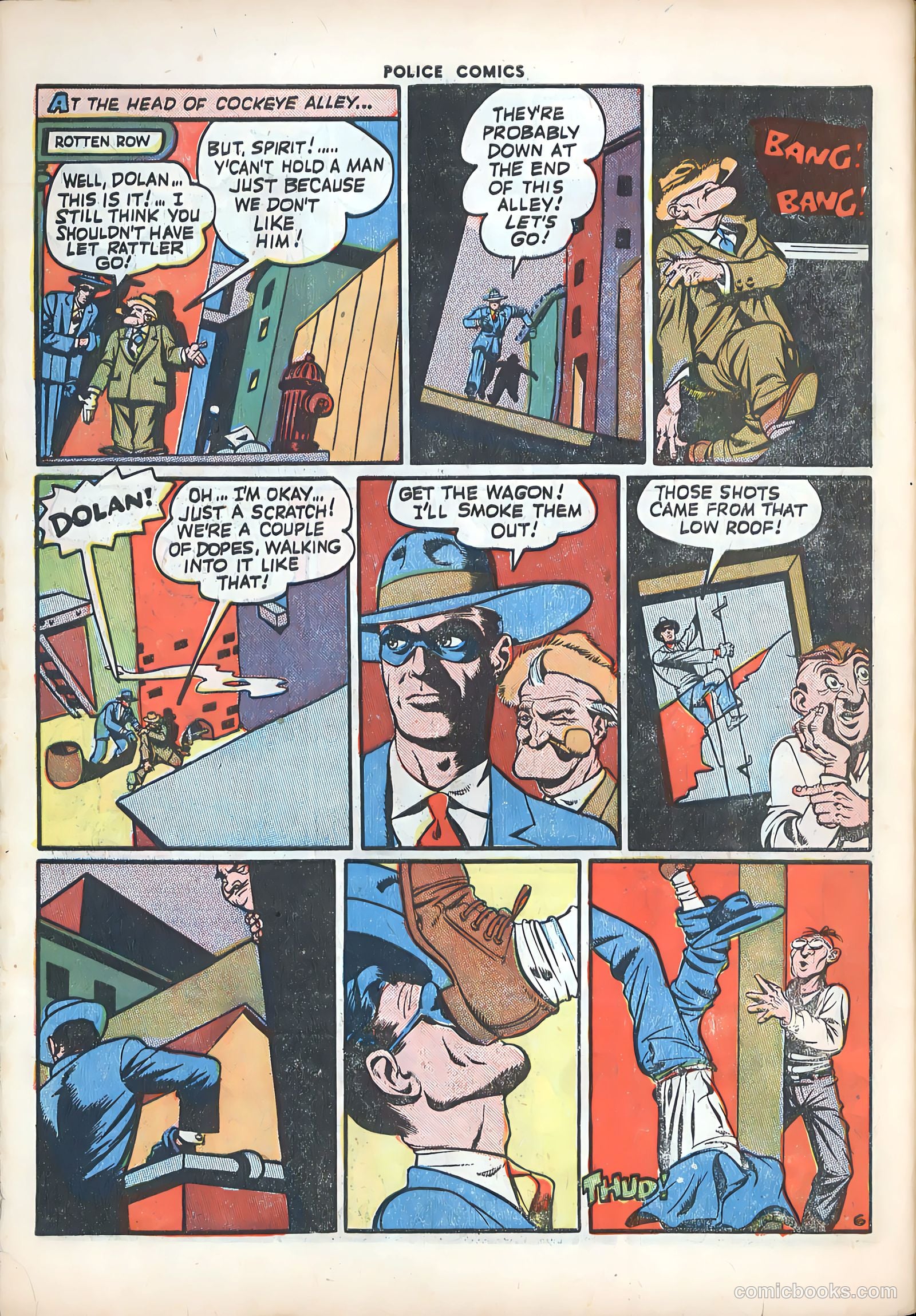 Police Comics #55 — page 56 of 60