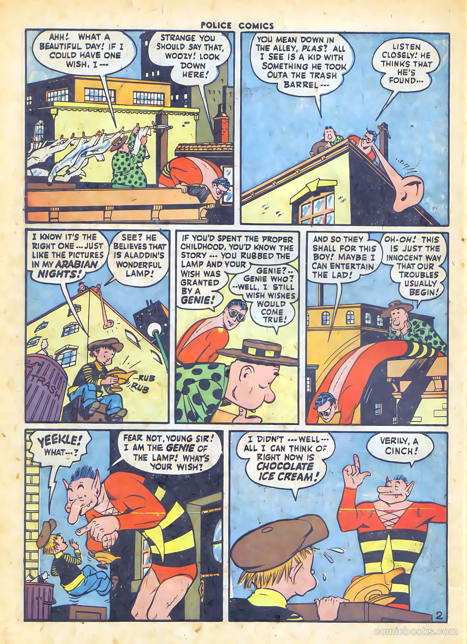 Police Comics #56 — page 4 of 60