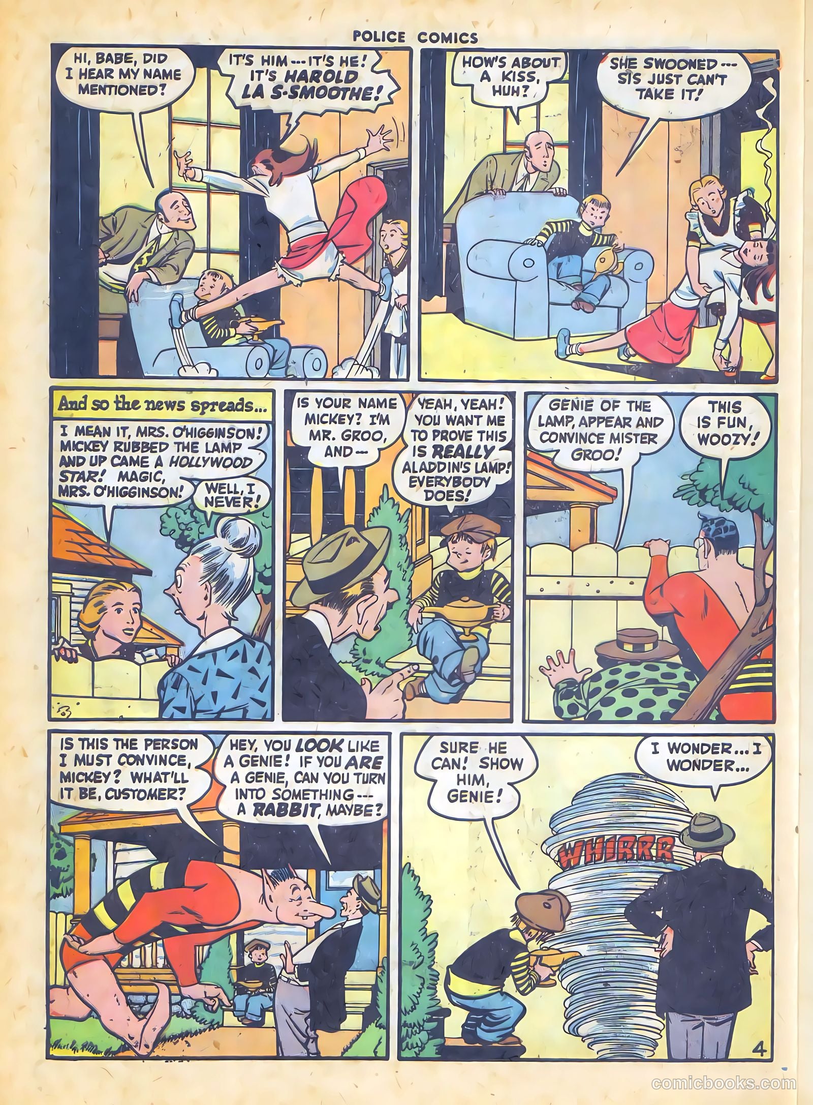 Police Comics #56 — page 6 of 60
