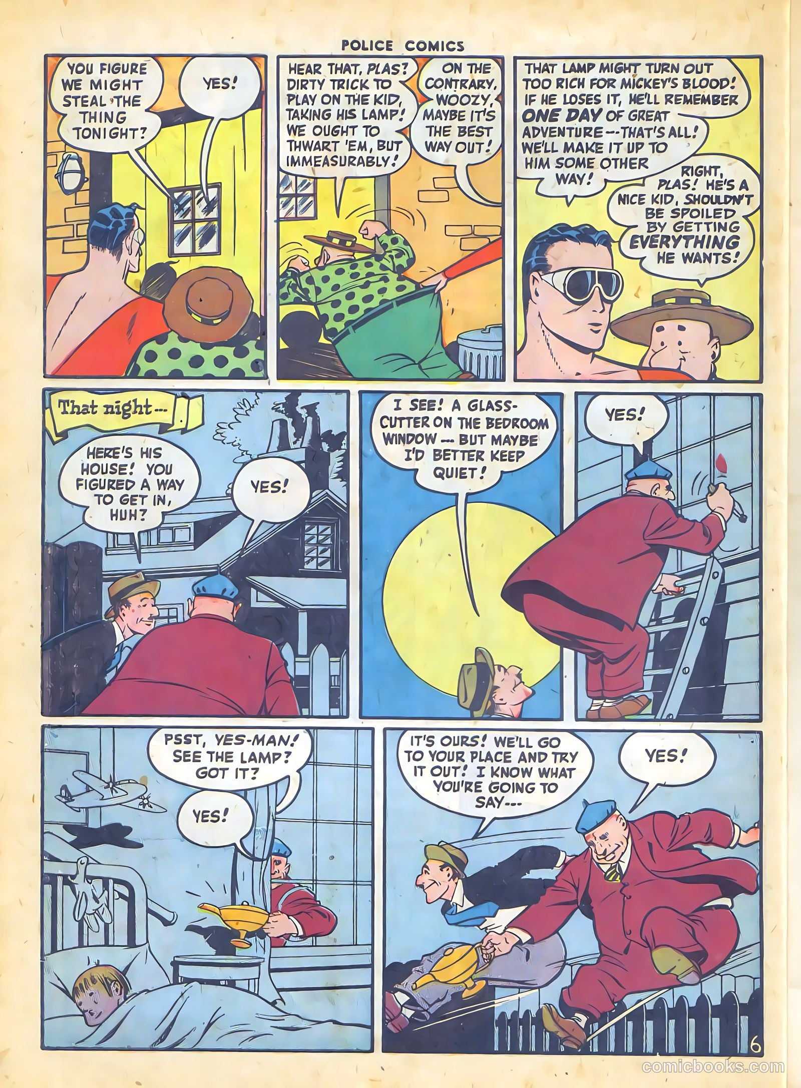 Police Comics #56 — page 8 of 60