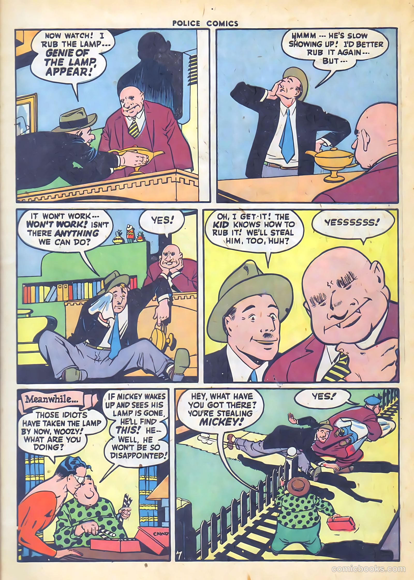 Police Comics #56 — page 9 of 60