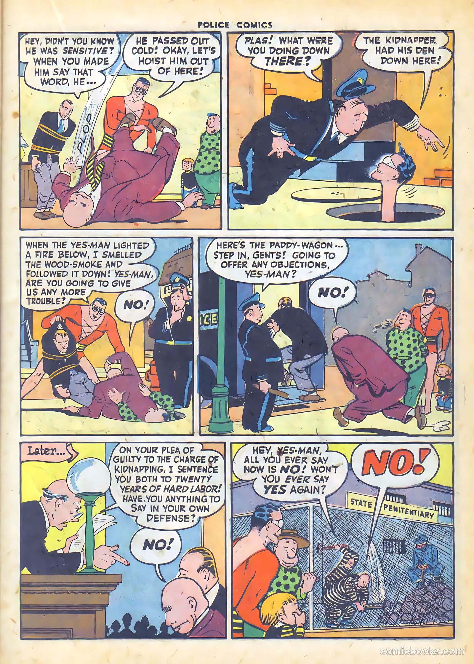 Police Comics #56 — page 17 of 60