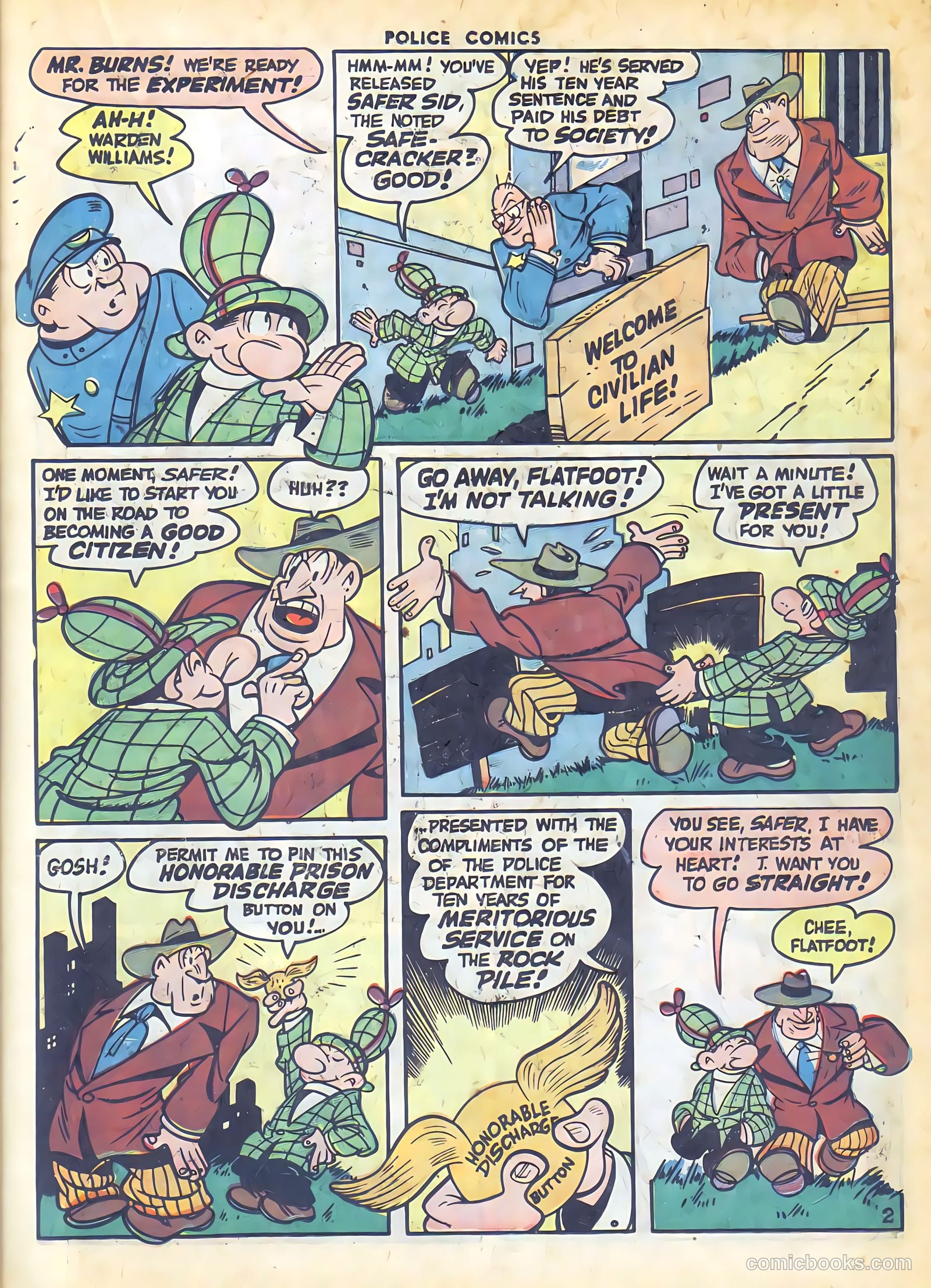 Police Comics #56 — page 19 of 60