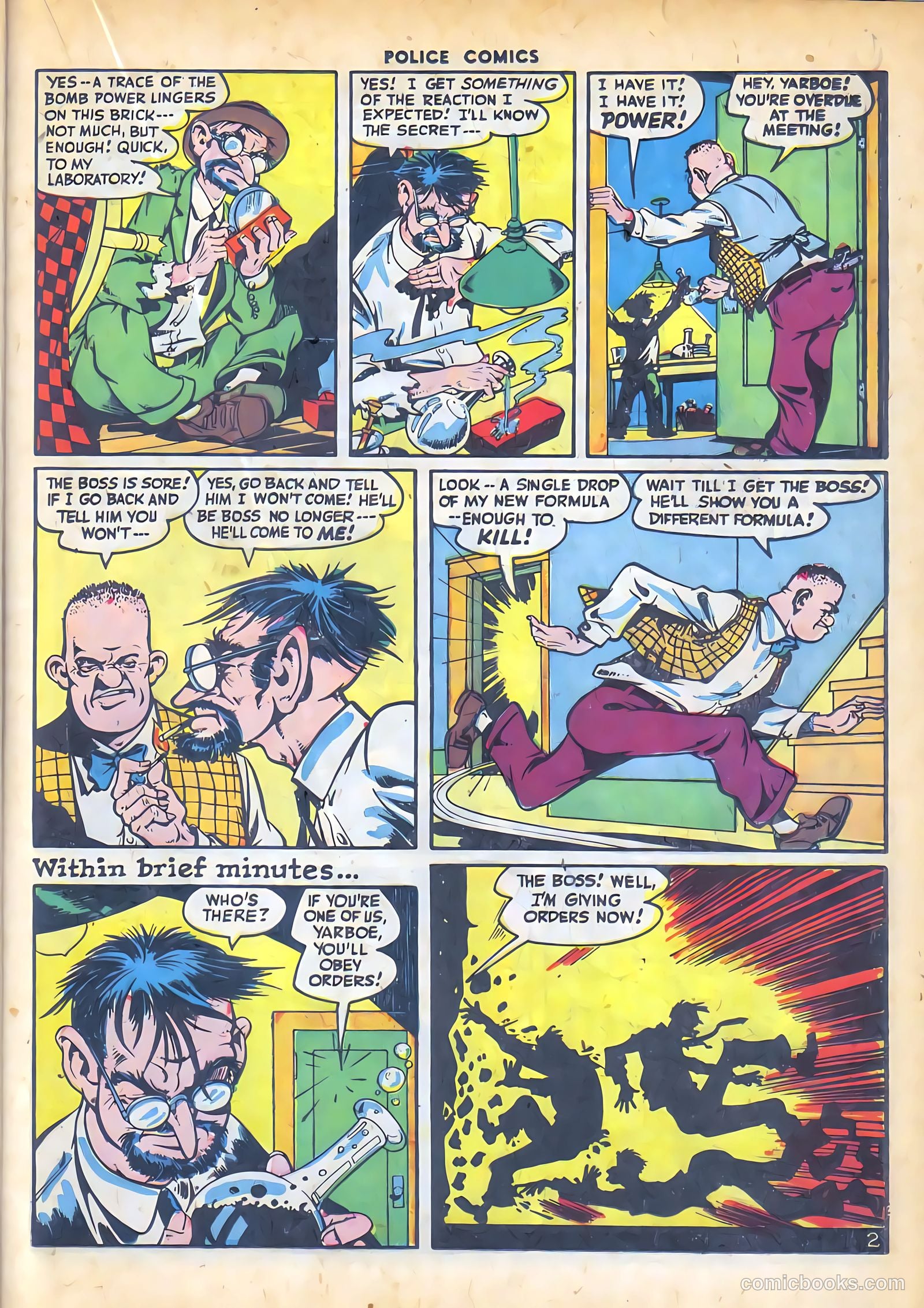 Police Comics #56 — page 25 of 60