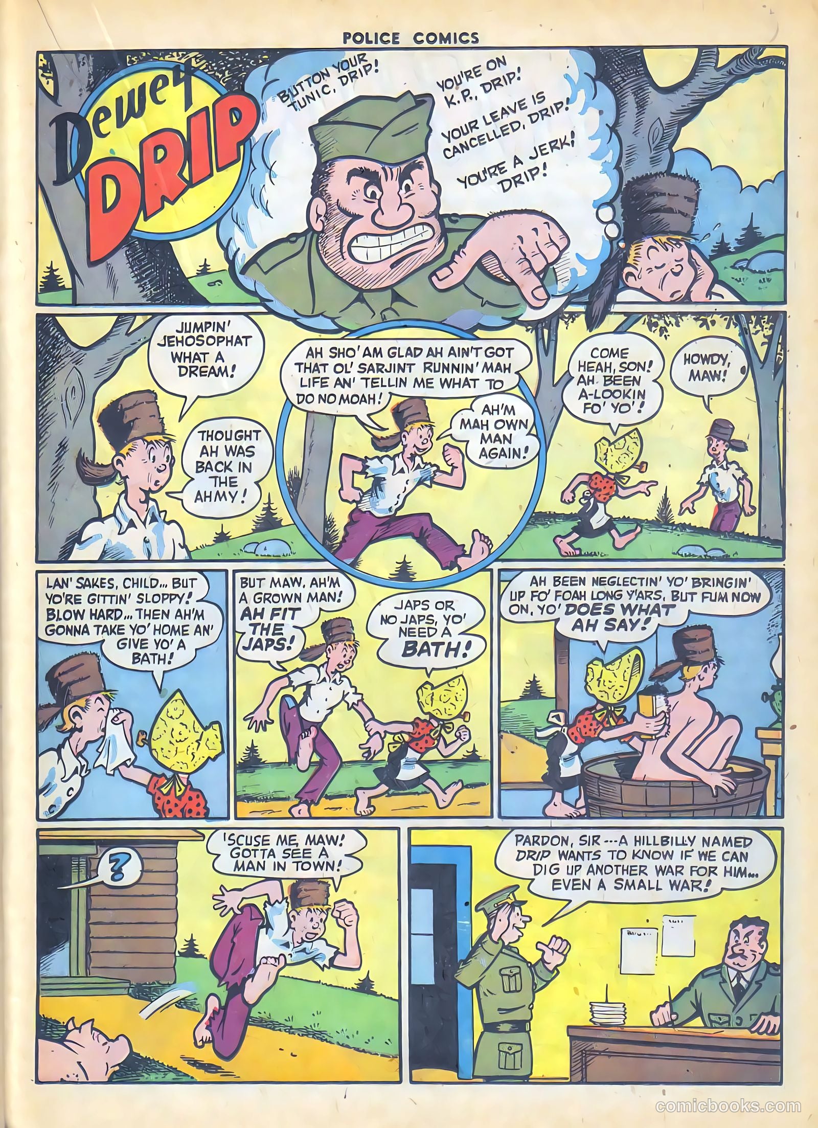 Police Comics #56 — page 37 of 60