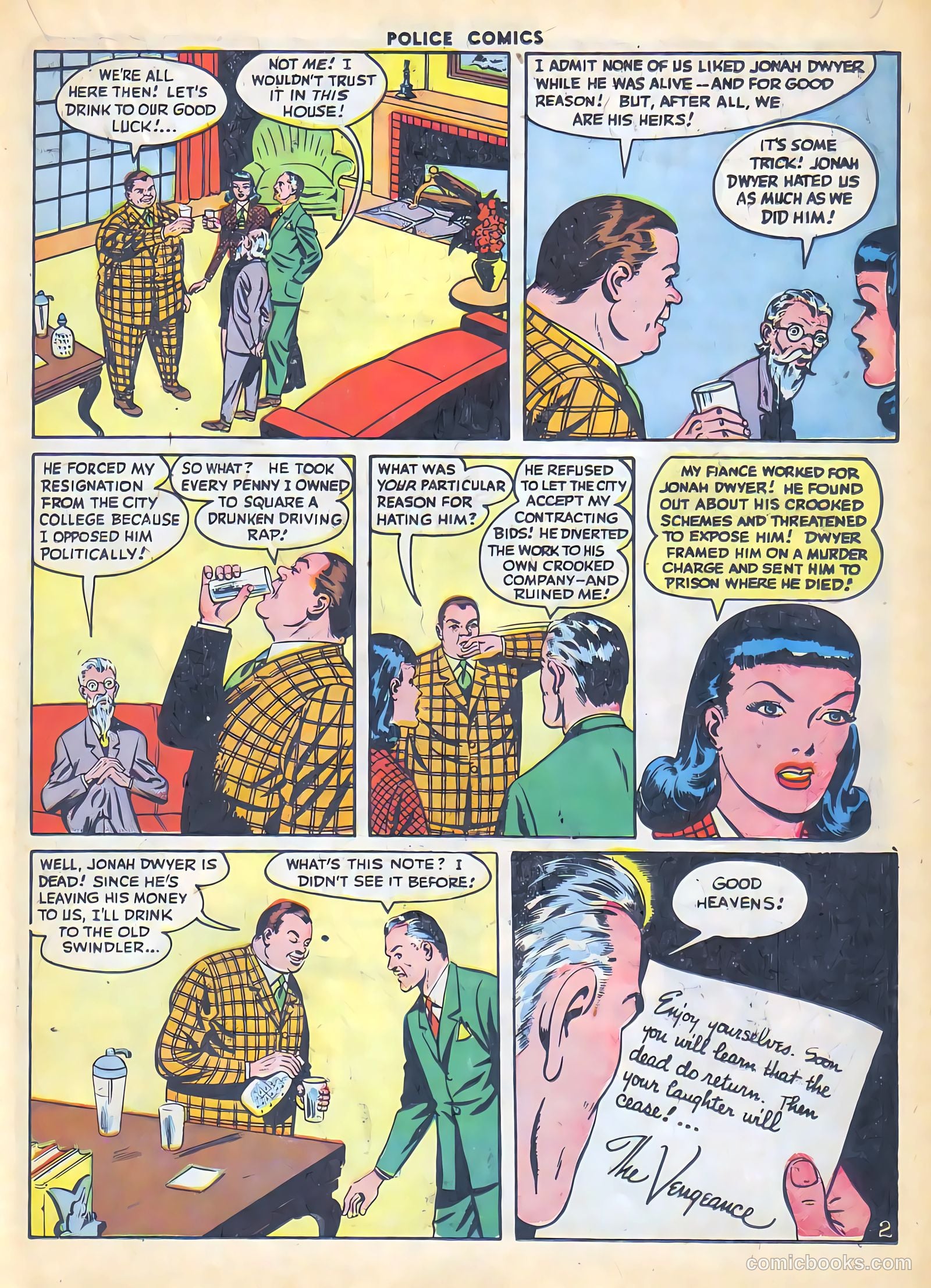 Police Comics #56 — page 39 of 60