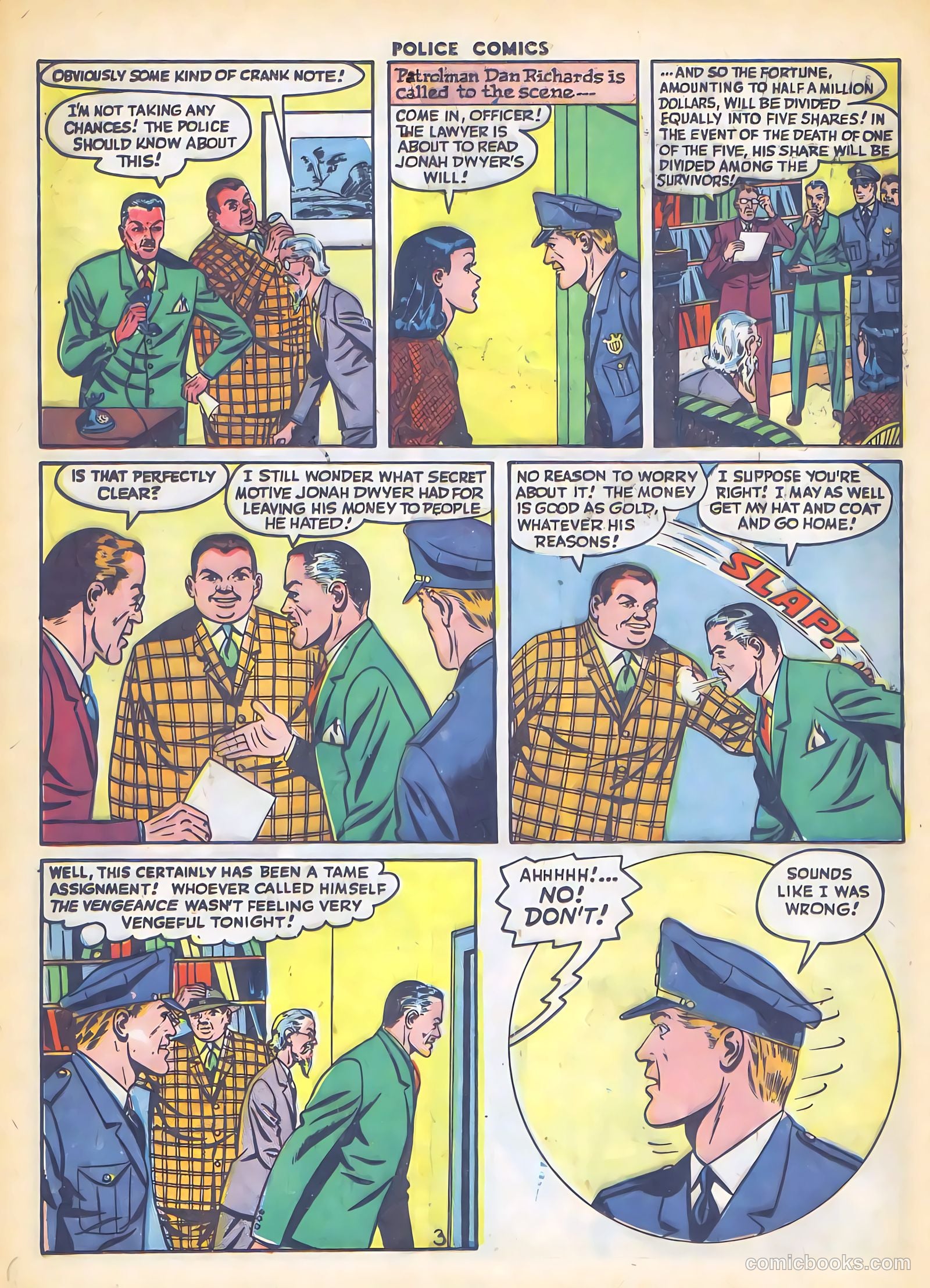 Police Comics #56 — page 40 of 60