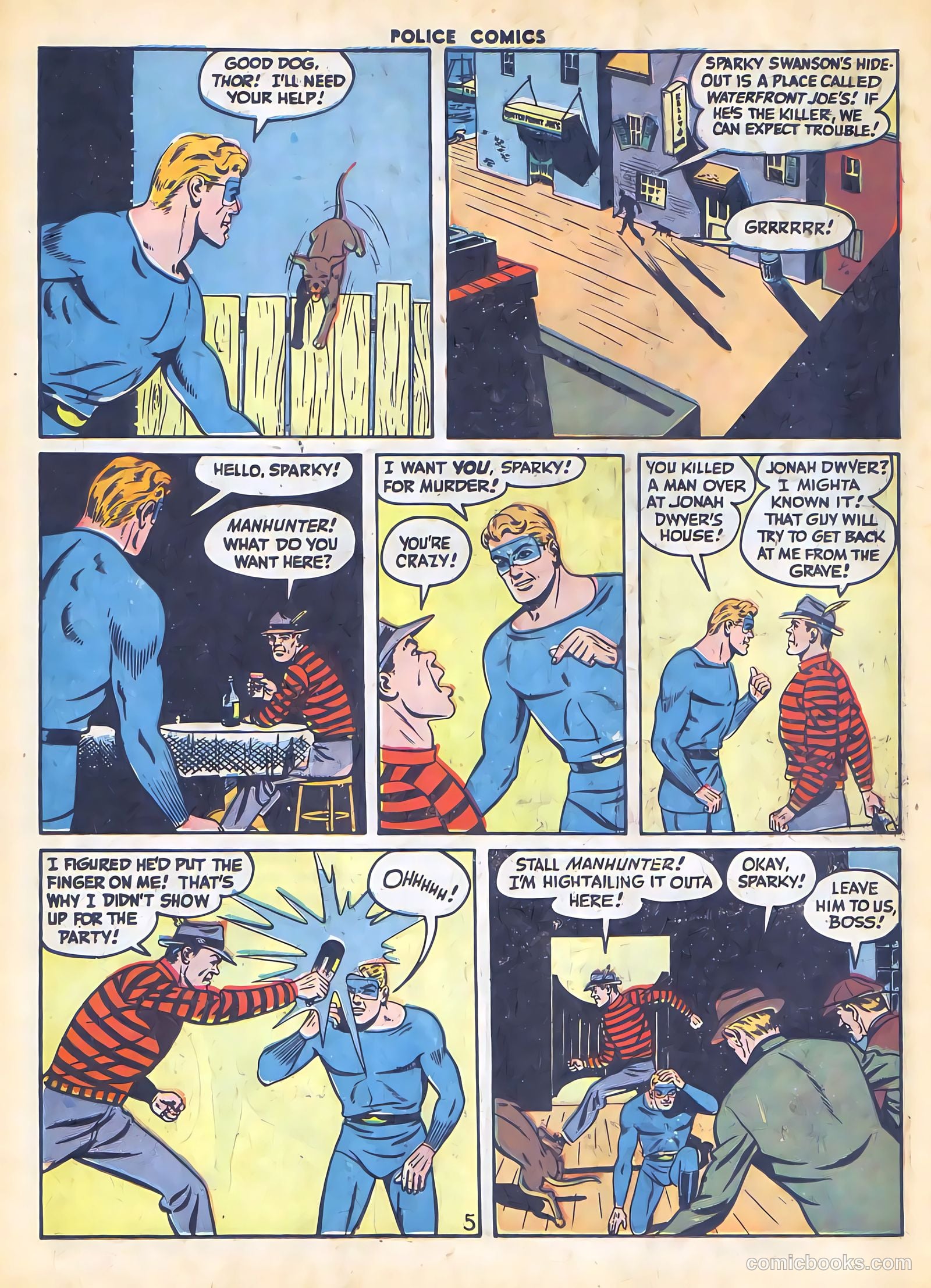 Police Comics #56 — page 42 of 60