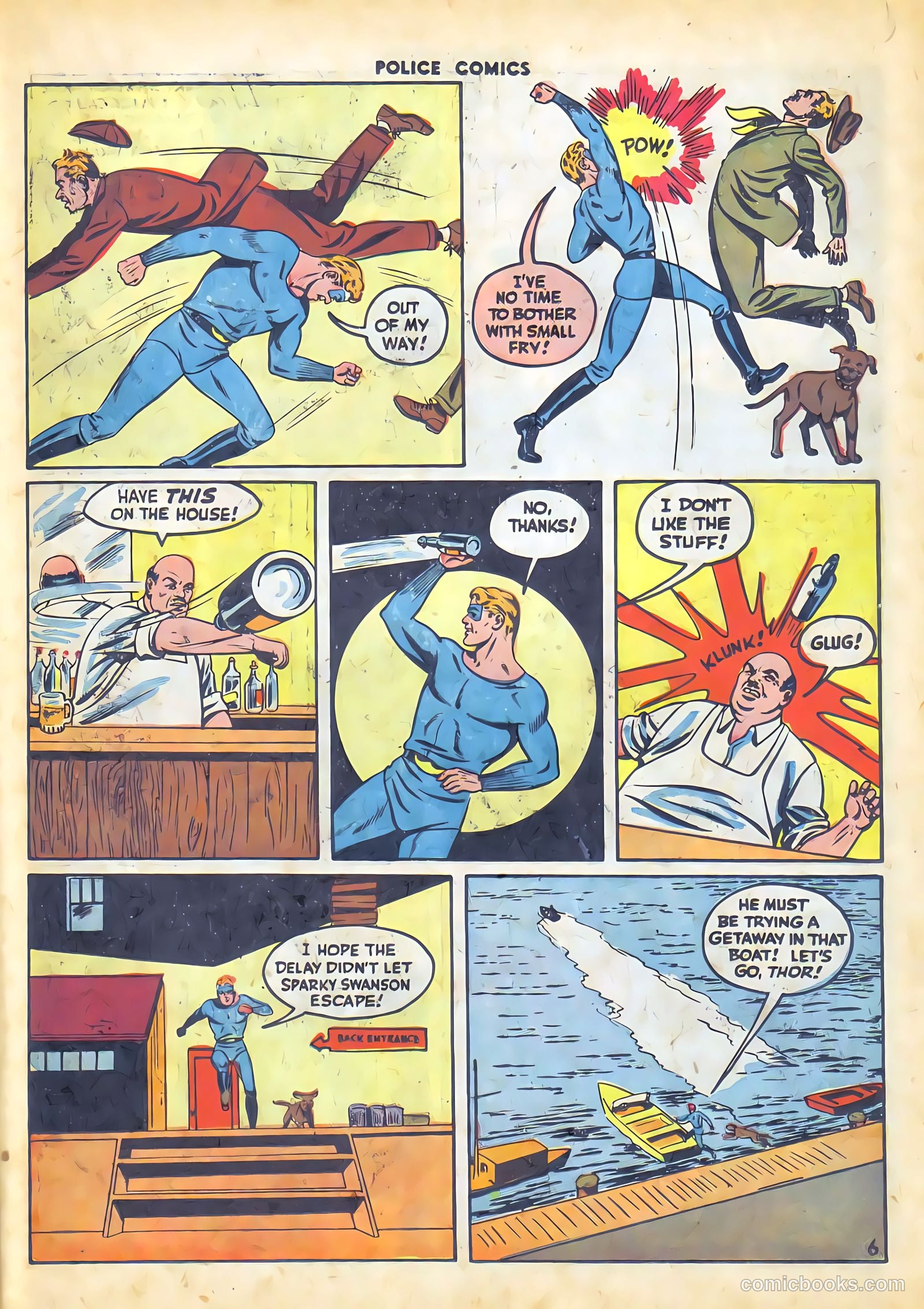Police Comics #56 — page 43 of 60