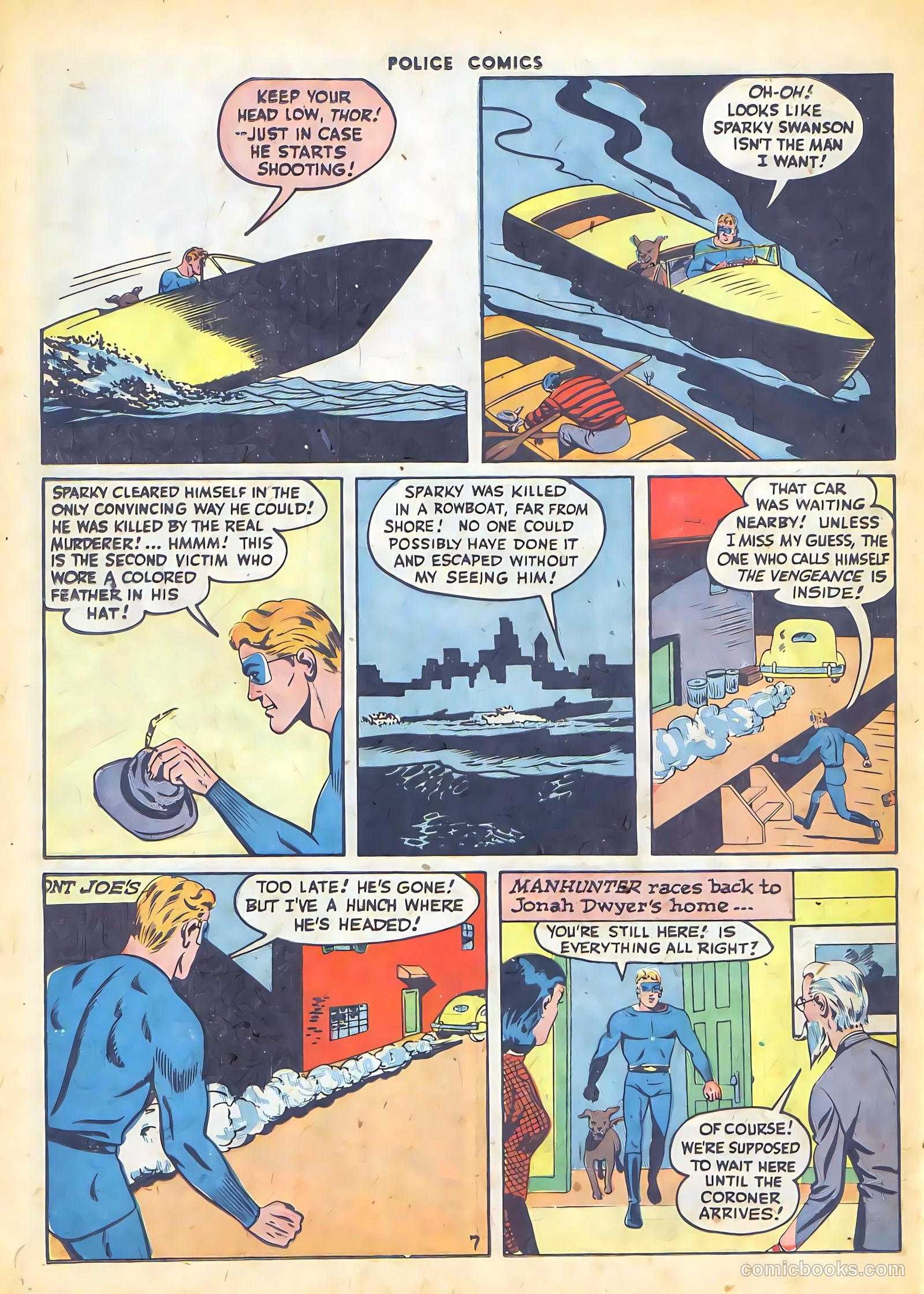 Police Comics #56 — page 44 of 60