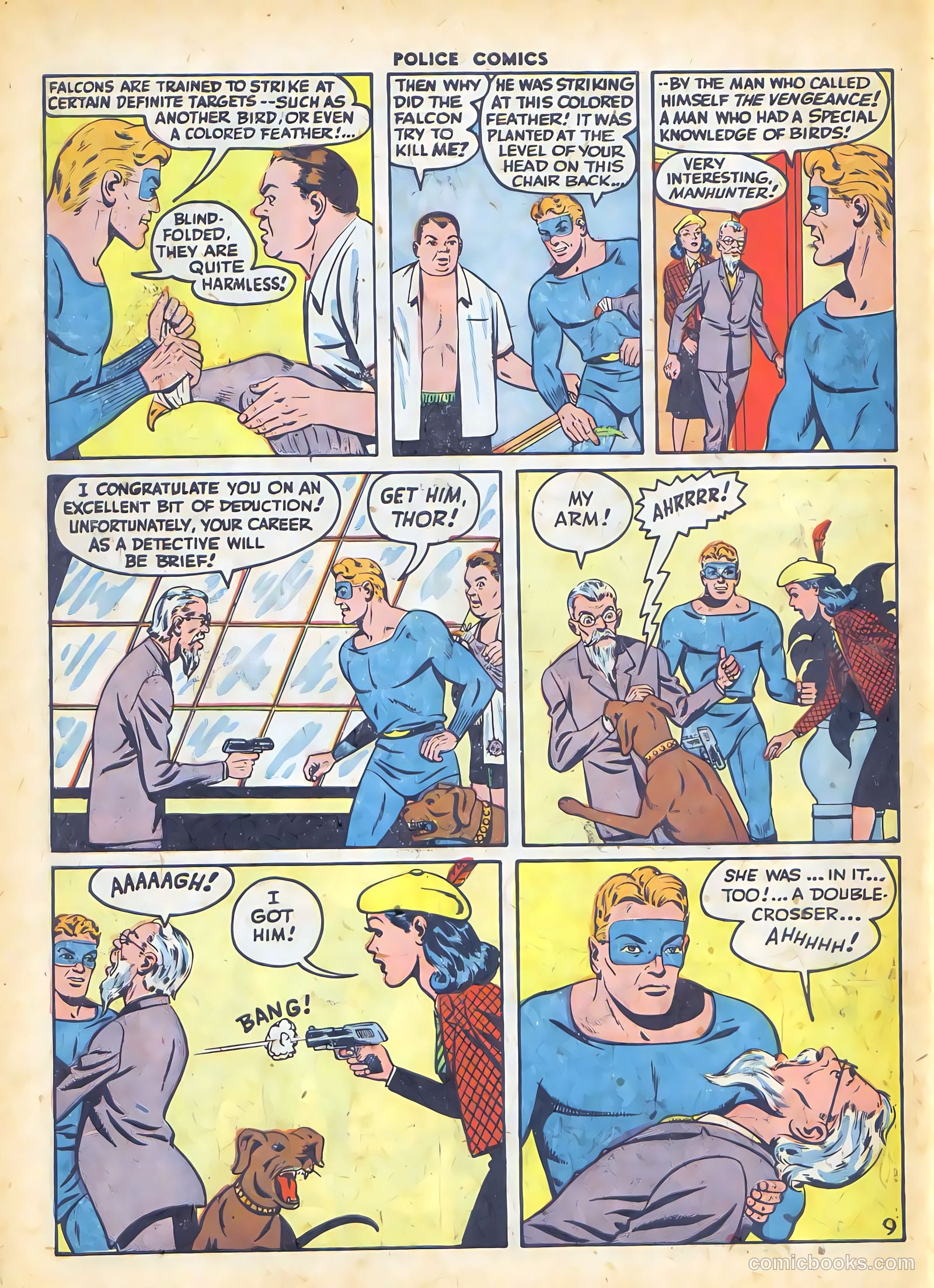 Police Comics #56 — page 46 of 60