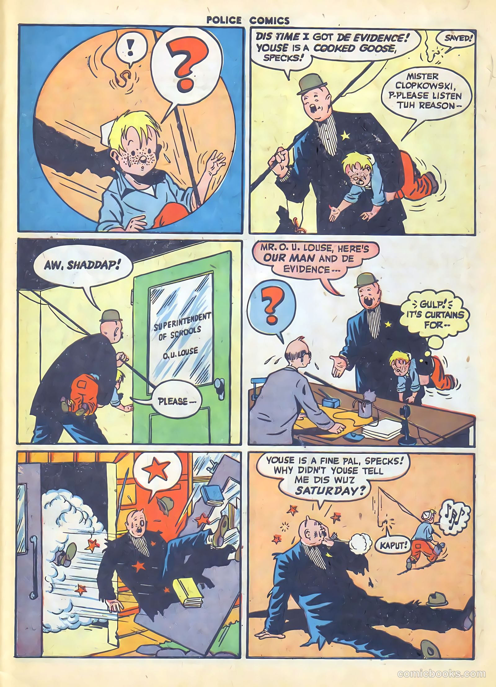 Police Comics #56 — page 51 of 60