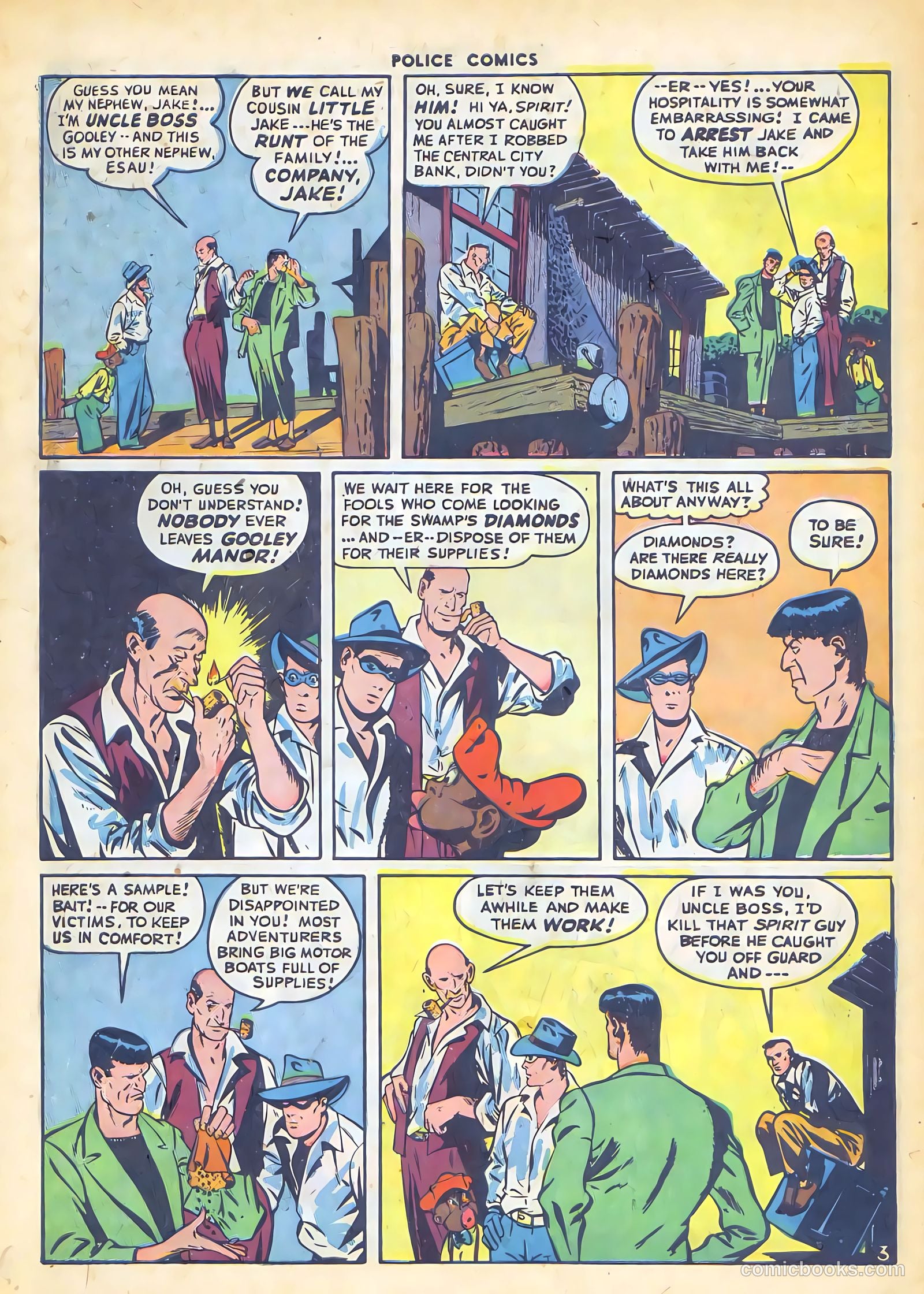Police Comics #56 — page 54 of 60