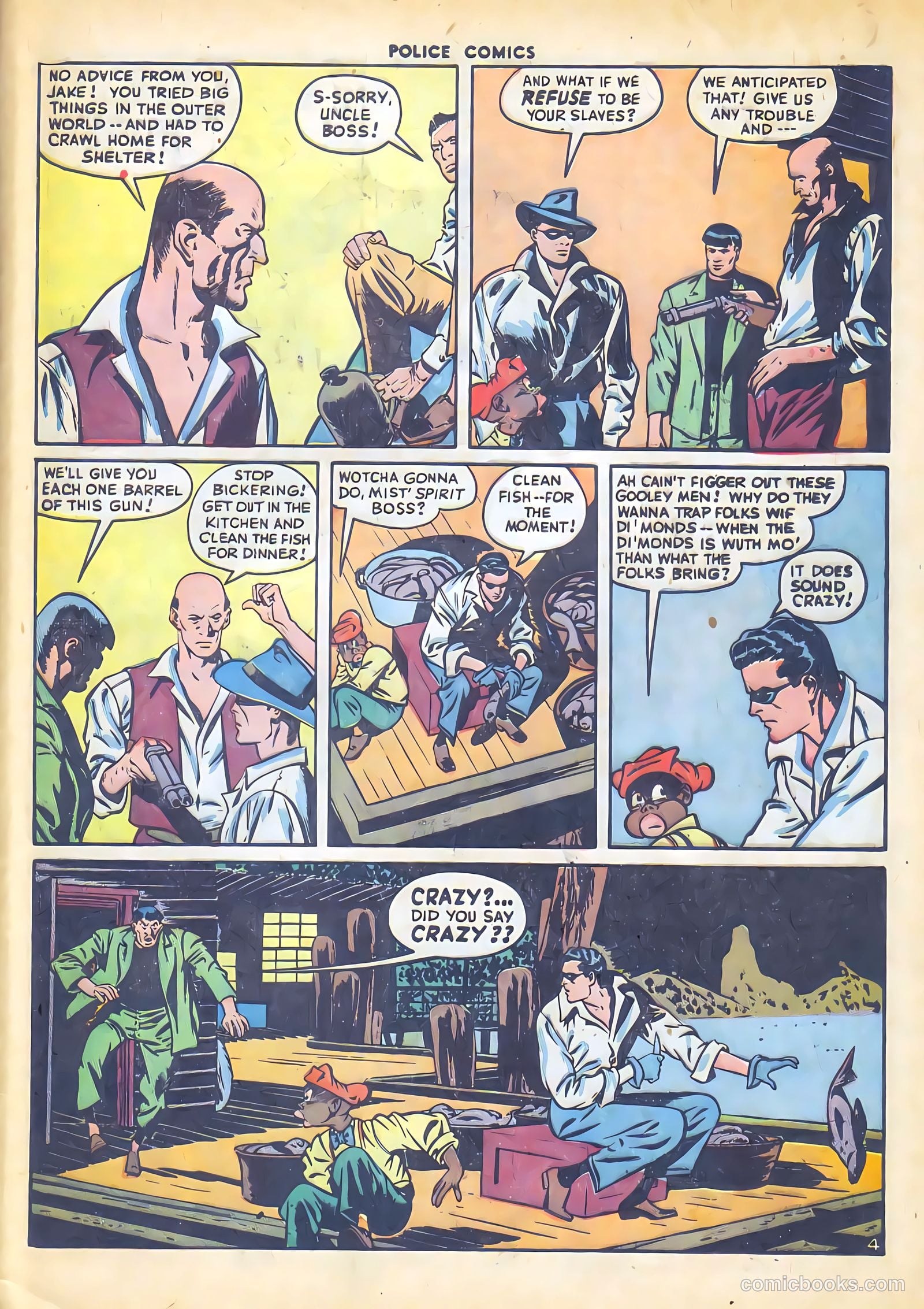 Police Comics #56 — page 55 of 60
