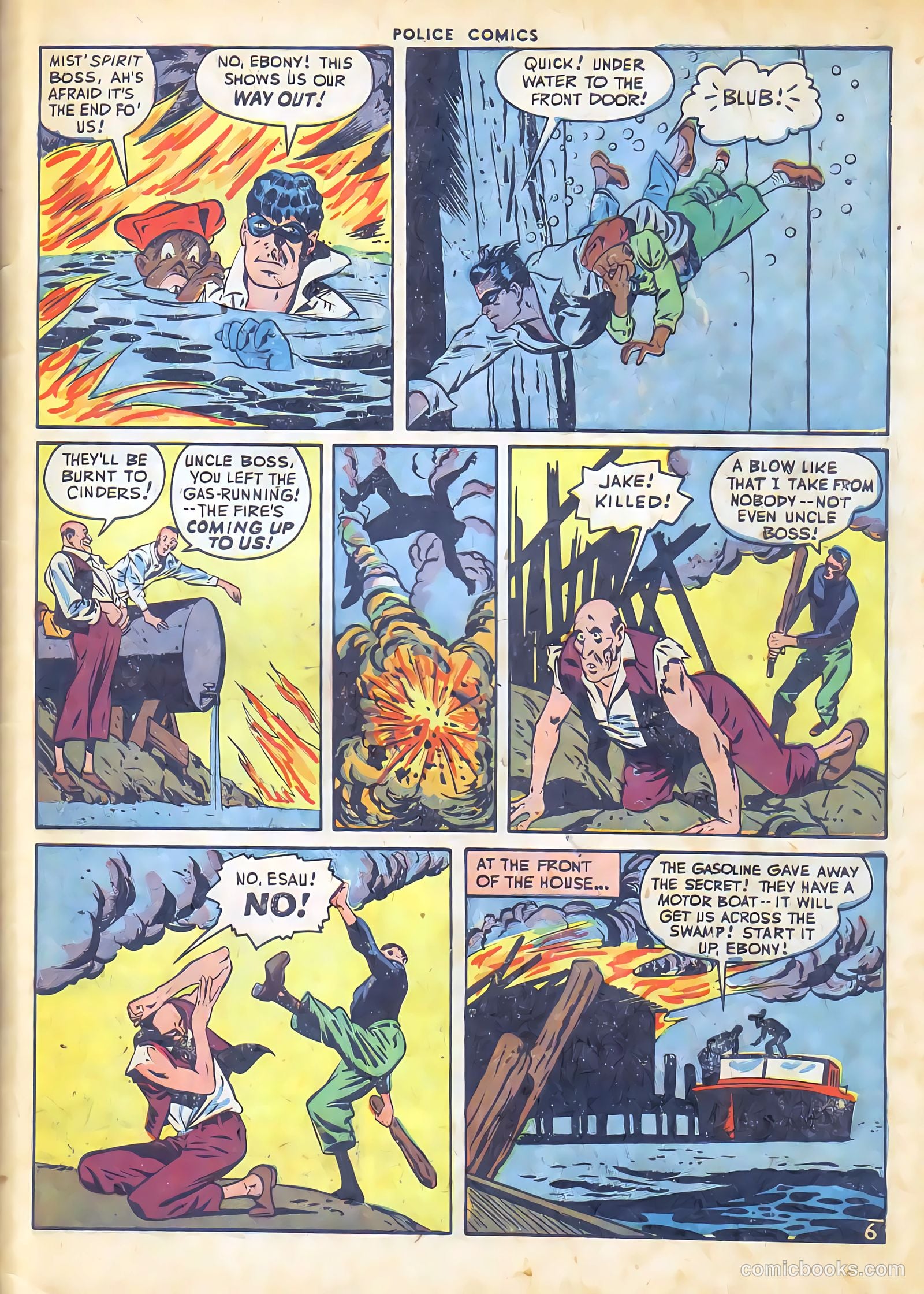 Police Comics #56 — page 57 of 60