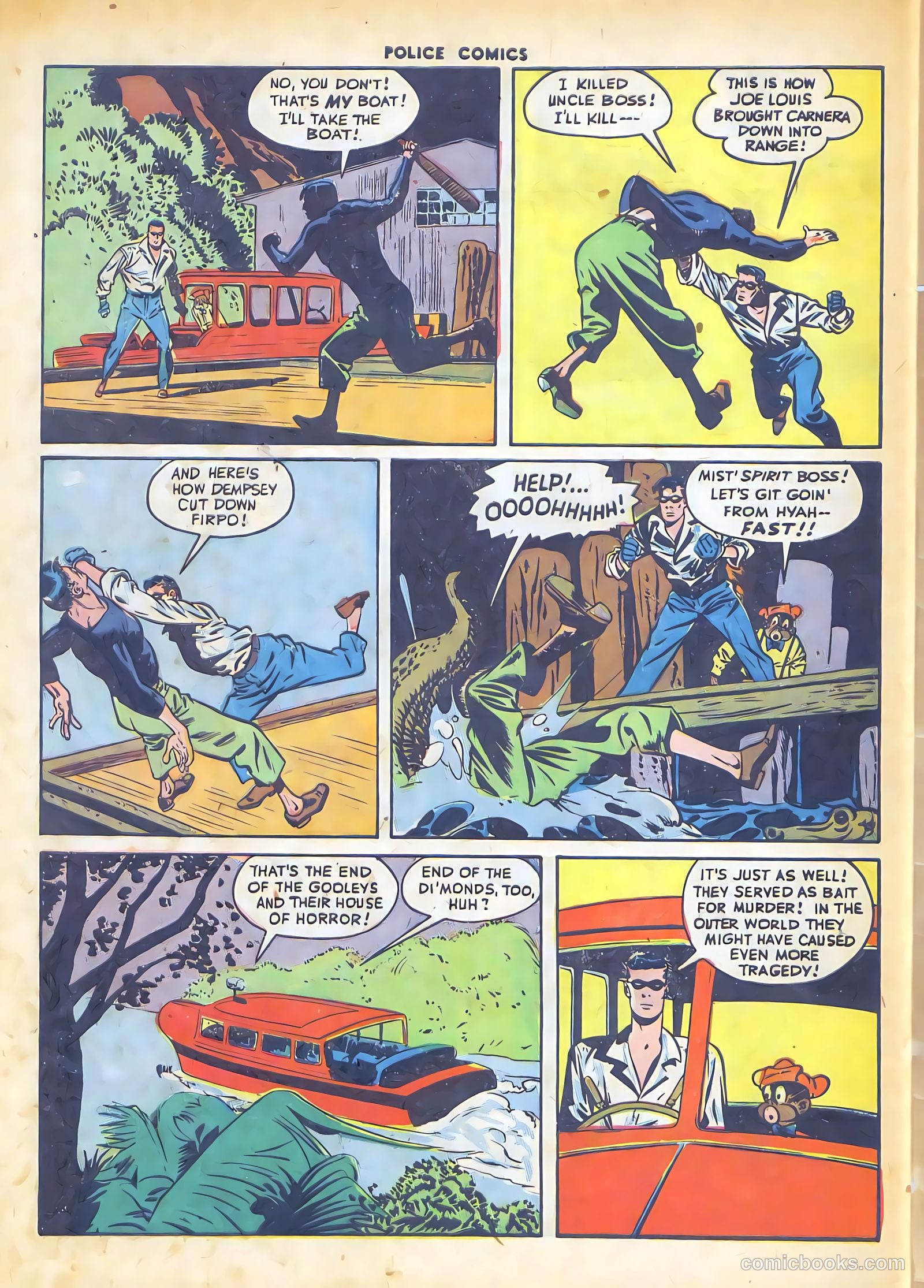 Police Comics #56 — page 58 of 60