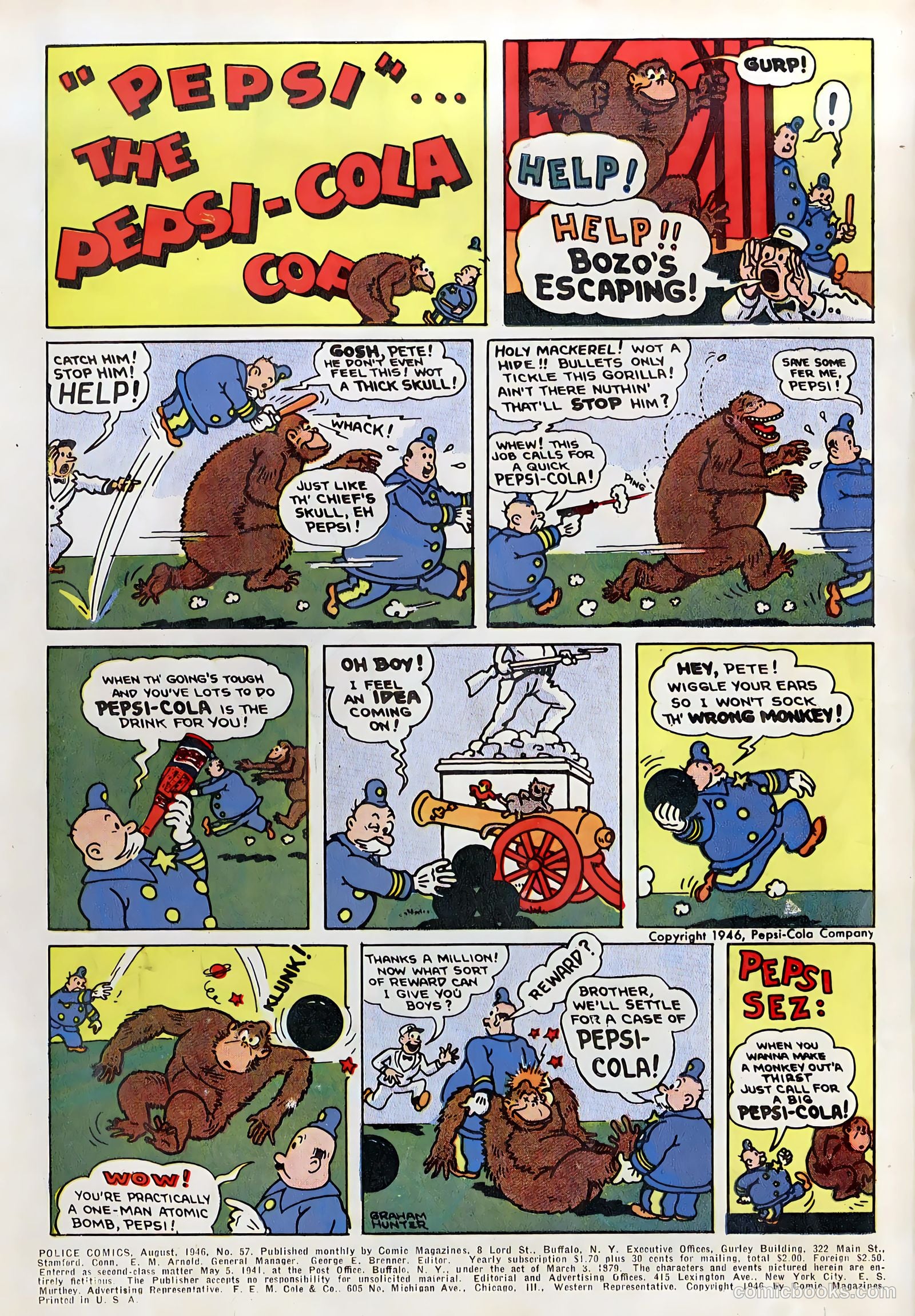 Police Comics #57 — page 2 of 60