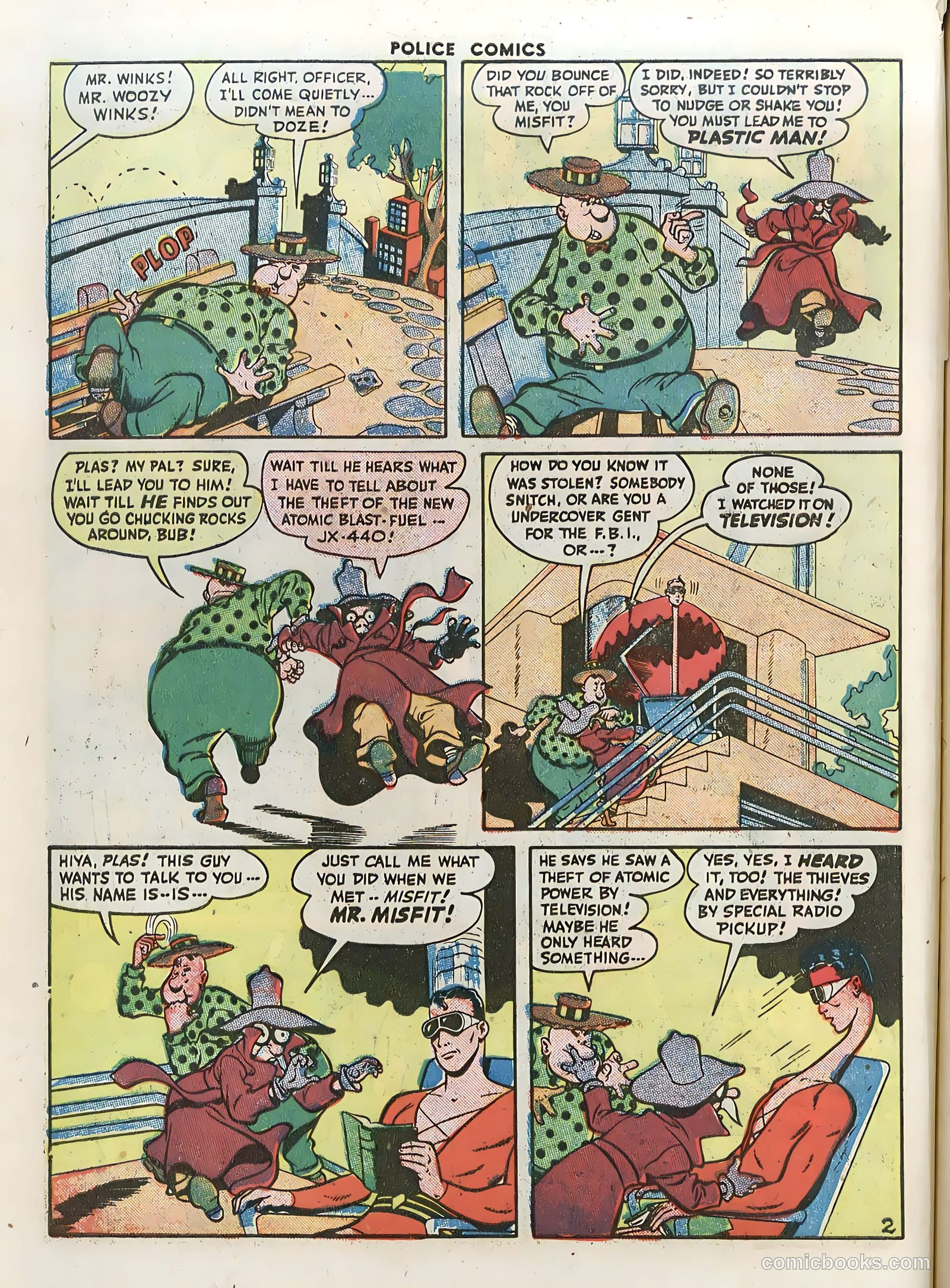 Police Comics #57 — page 4 of 60