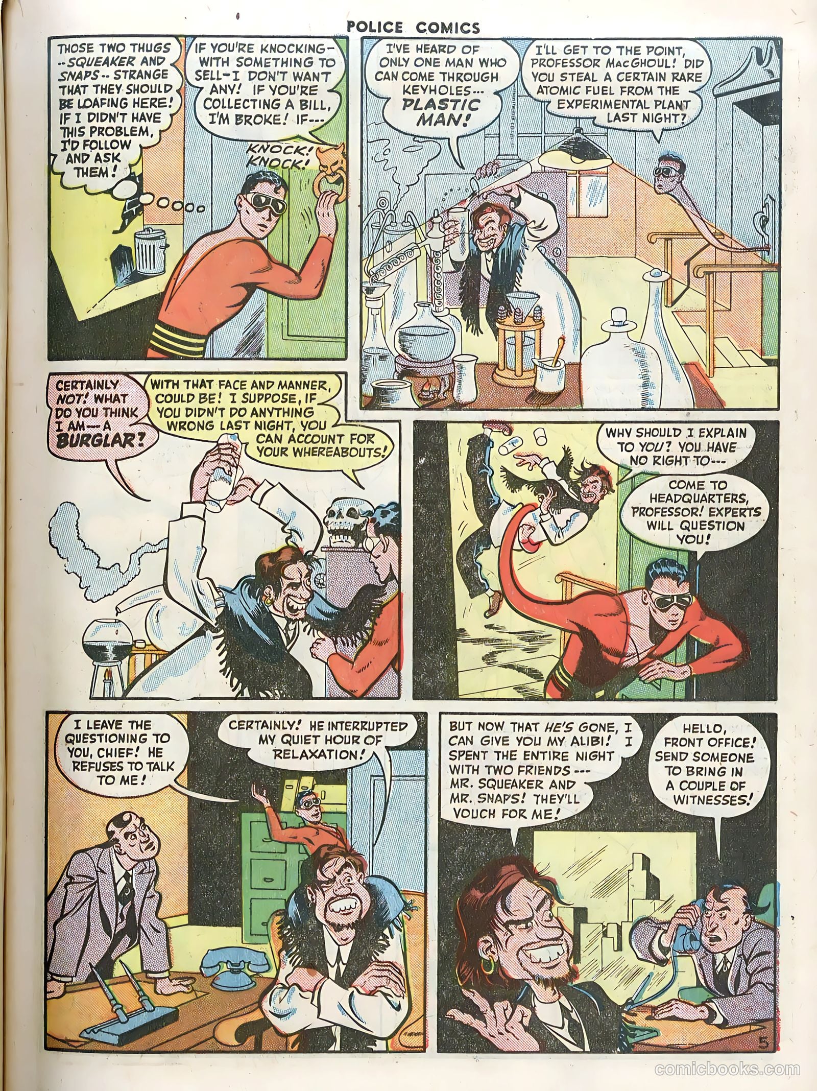 Police Comics #57 — page 7 of 60