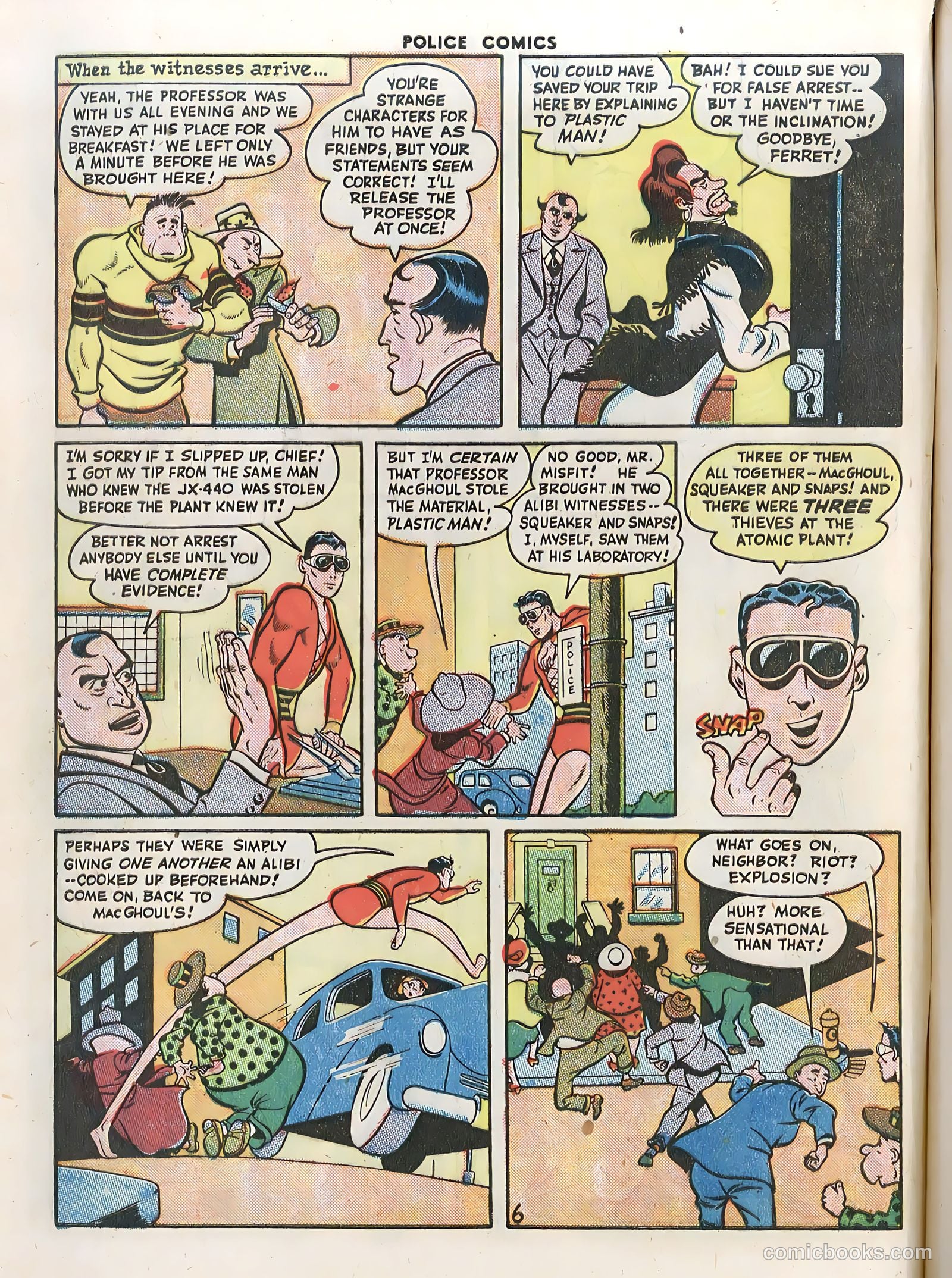 Police Comics #57 — page 8 of 60