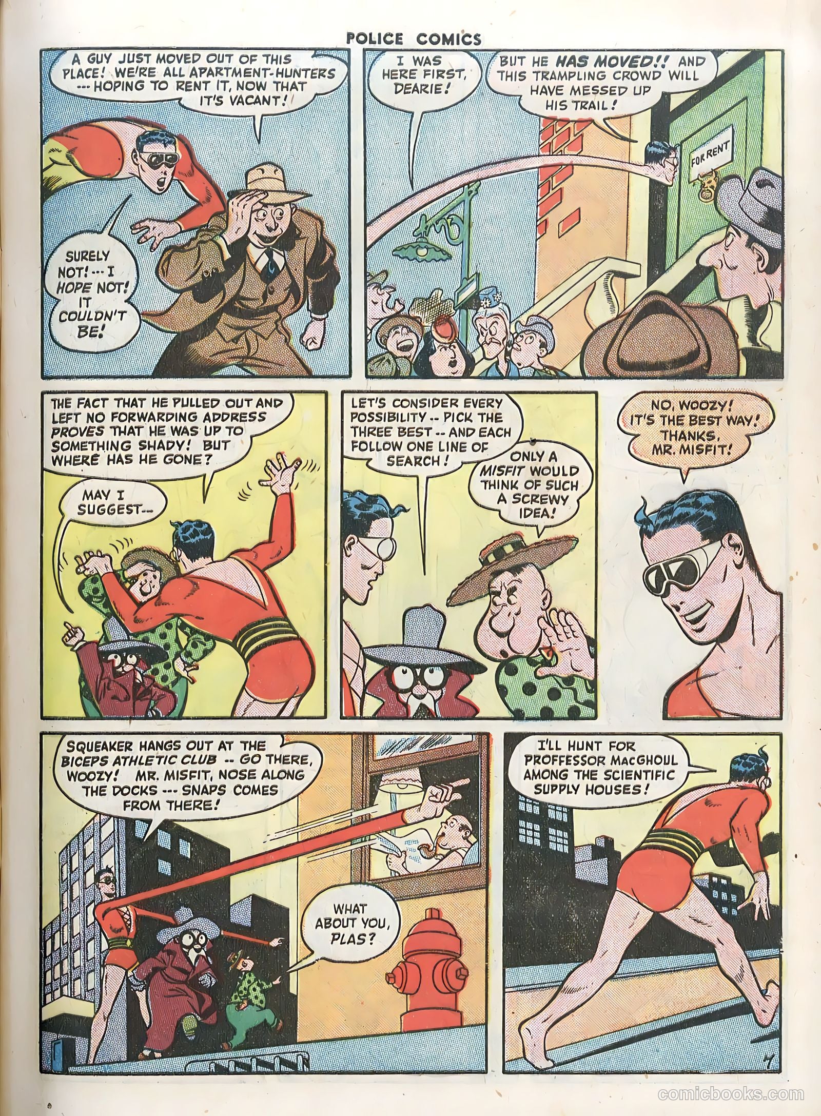 Police Comics #57 — page 9 of 60