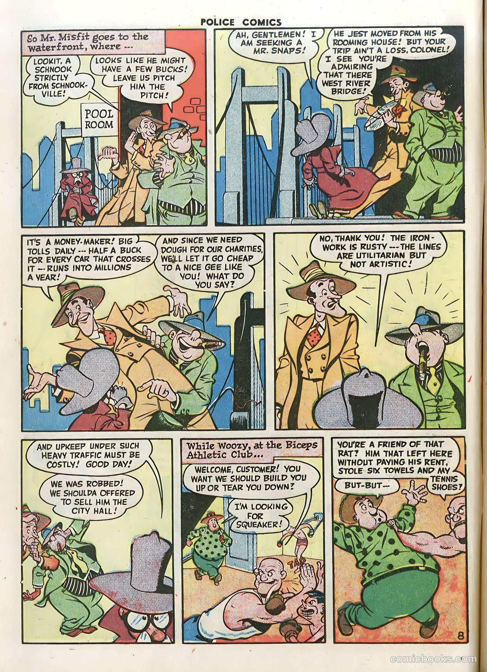 Police Comics #57 — page 10 of 60