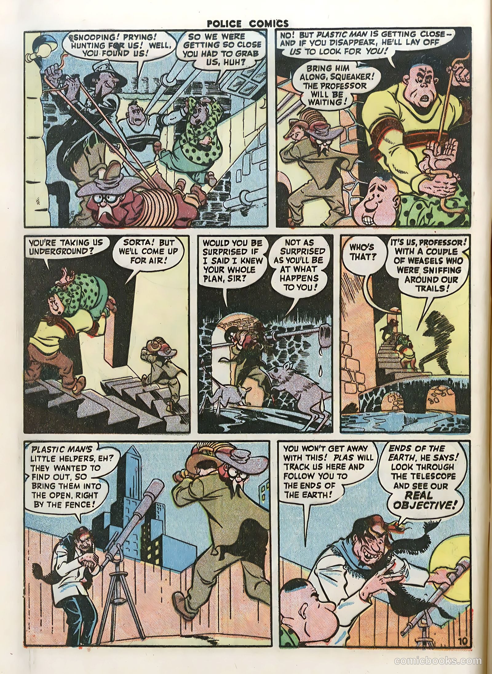Police Comics #57 — page 12 of 60