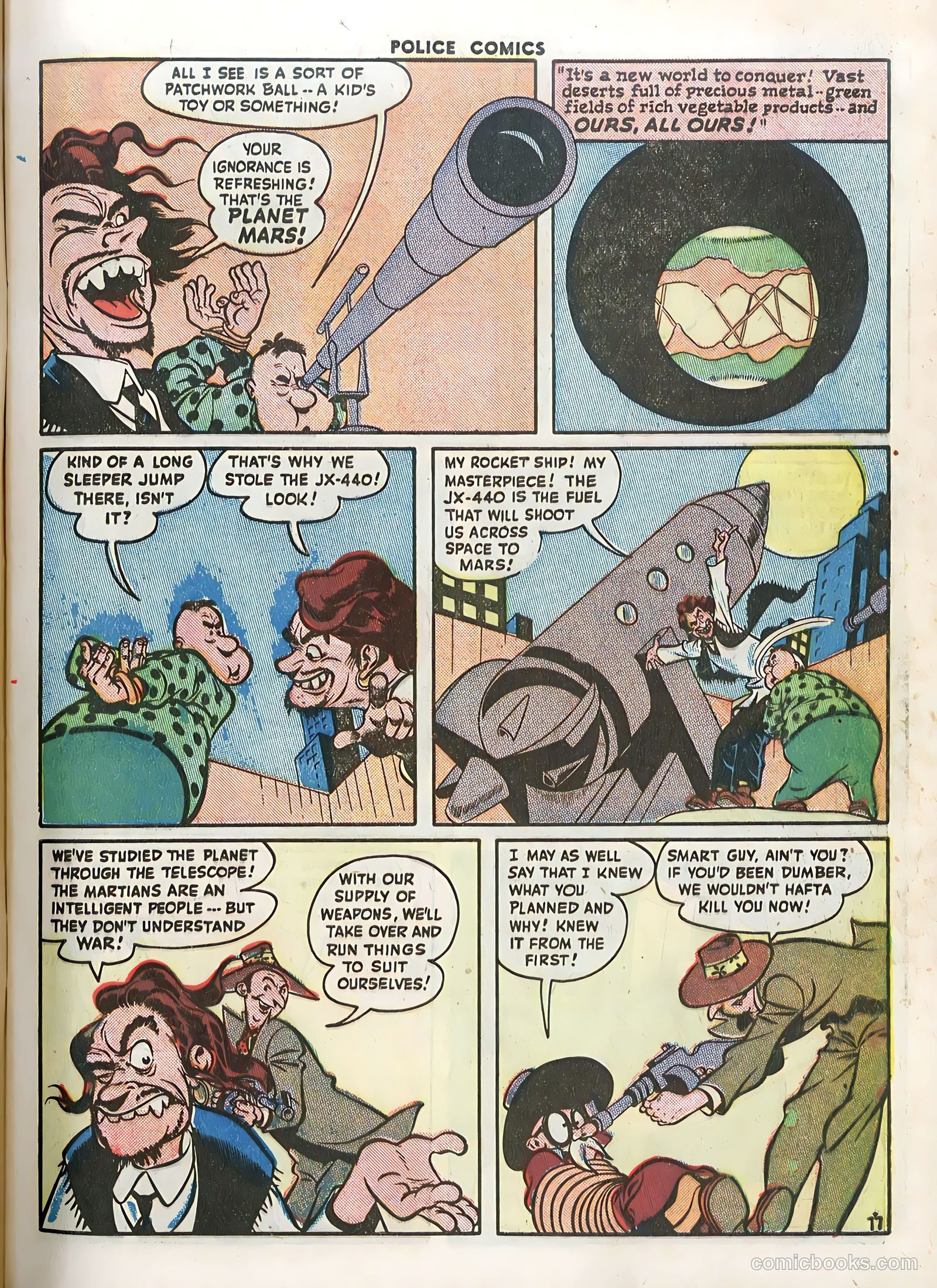 Police Comics #57 — page 13 of 60