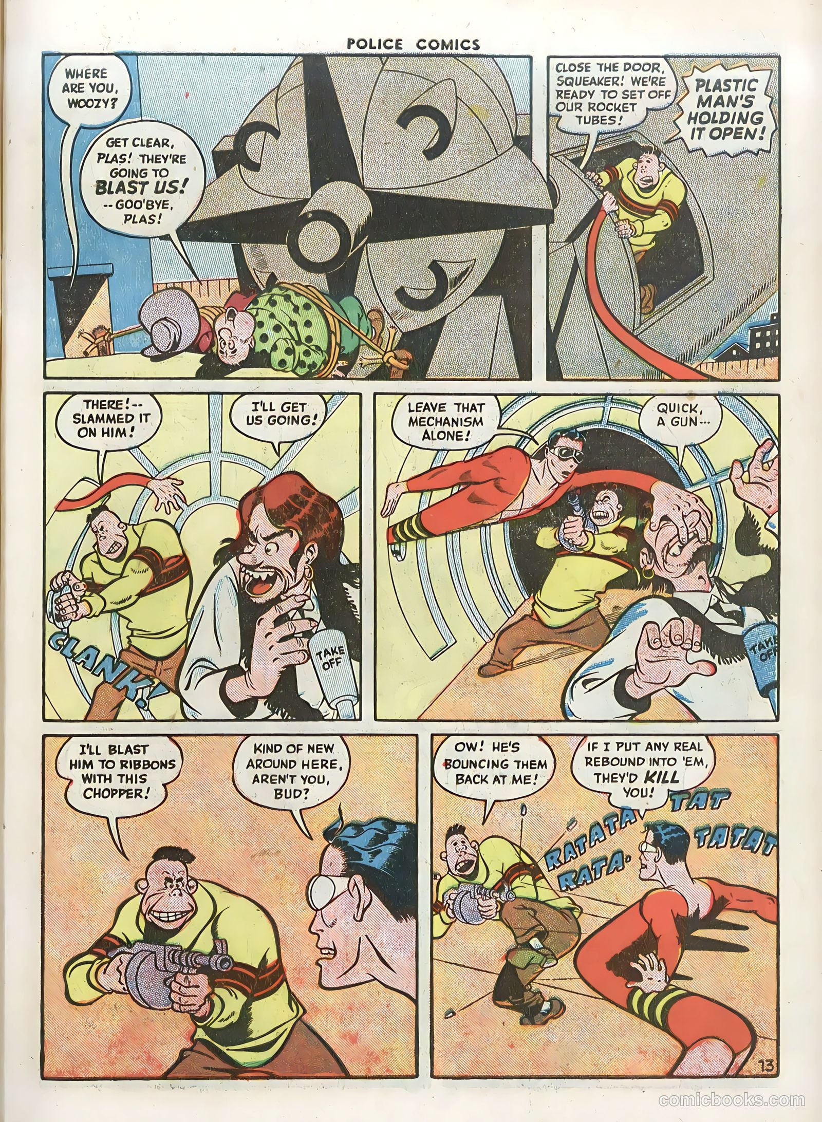 Police Comics #57 — page 15 of 60