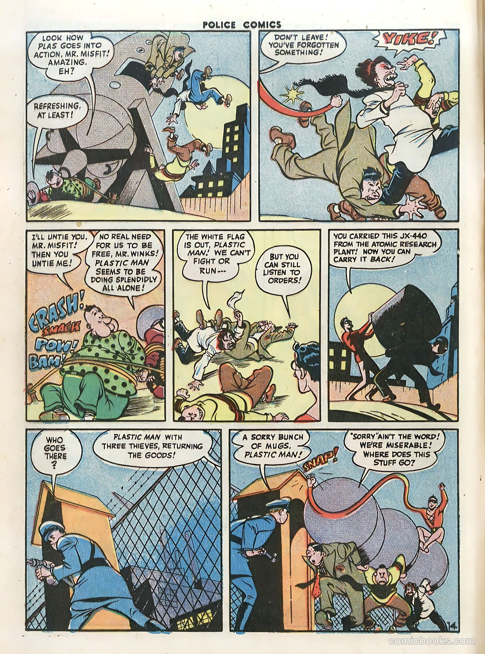 Police Comics #57 — page 16 of 60