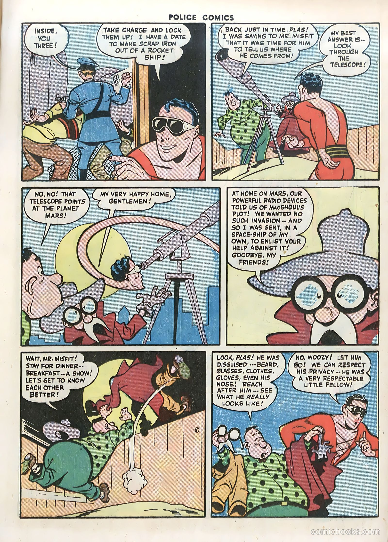 Police Comics #57 — page 17 of 60