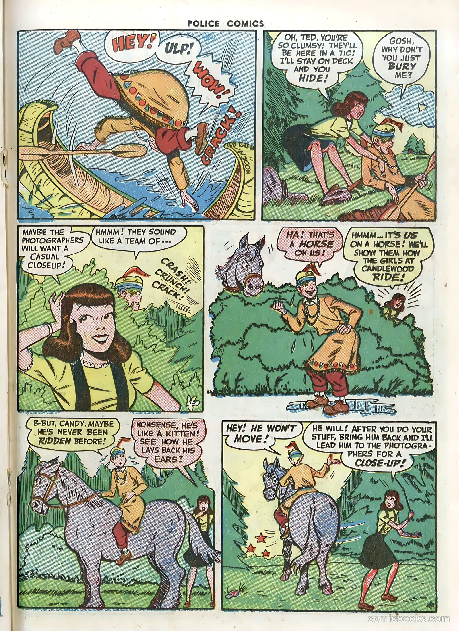 Police Comics #57 — page 33 of 60