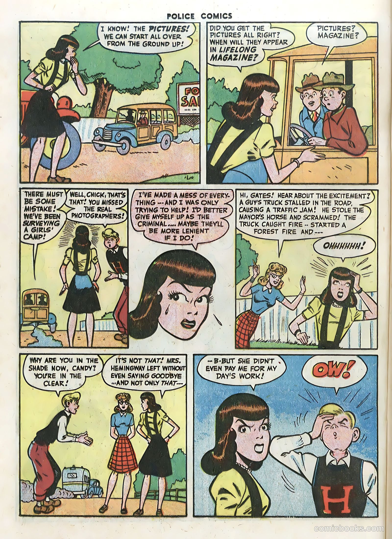 Police Comics #57 — page 36 of 60