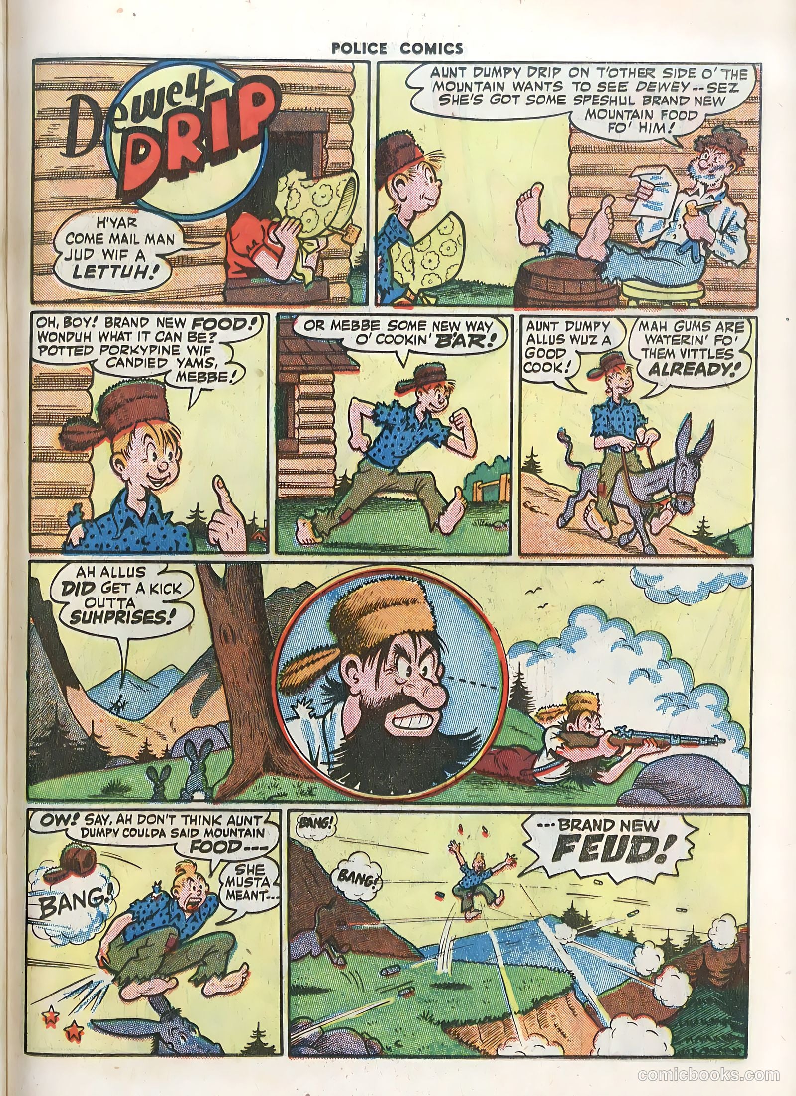 Police Comics #57 — page 37 of 60