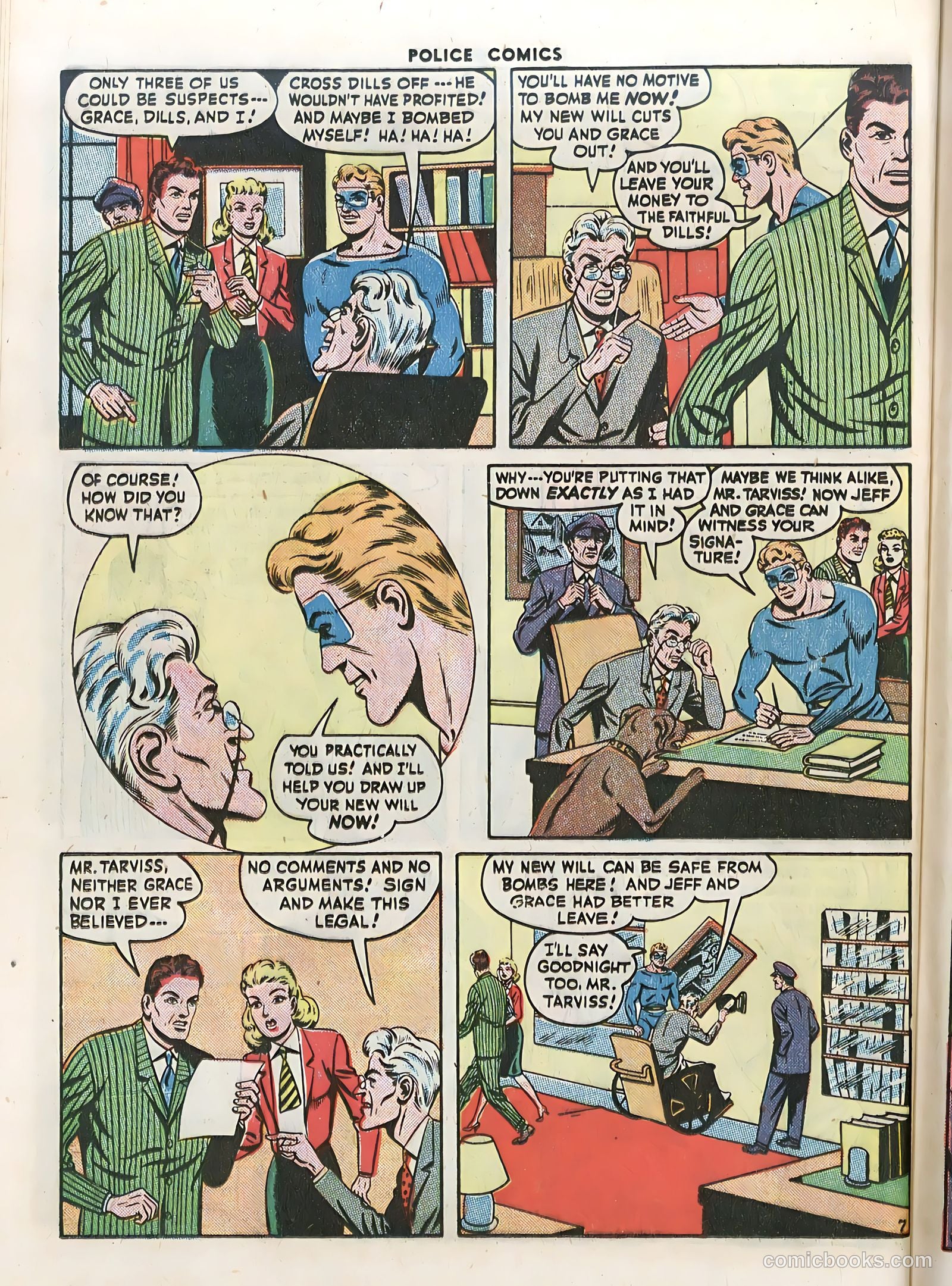 Police Comics #57 — page 44 of 60